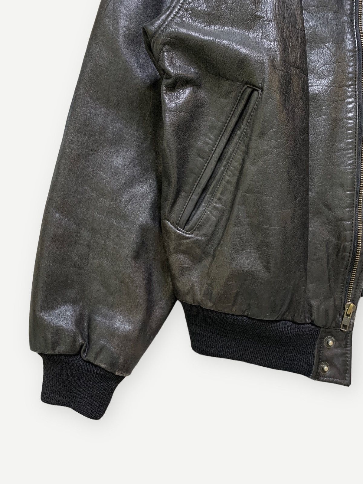 Banana Republic Vintage 80s Banana Republic Leather Jacket 1980s Sunfaded Size US M / EU 48-50 / 2 - 4 Thumbnail