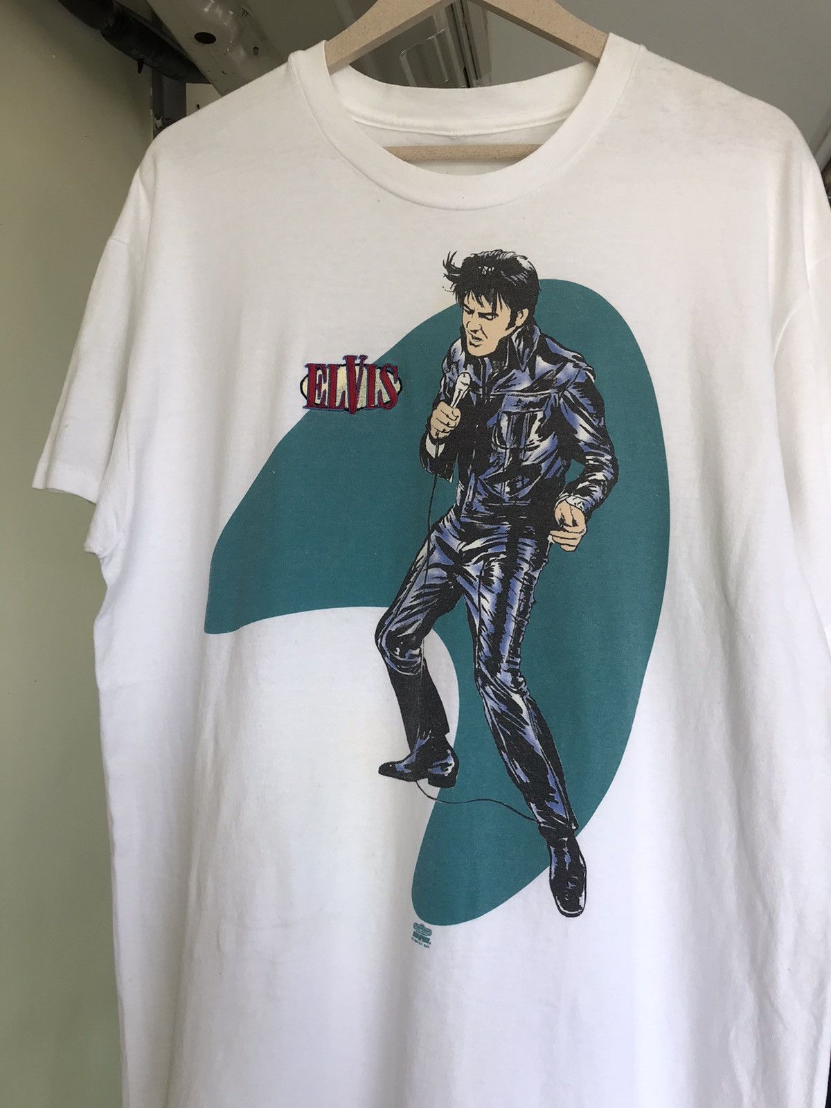Band Tees Rare Vintage Elvis Presley Tee Size US L / EU 52-54 / 3 - 1 Thumbnail