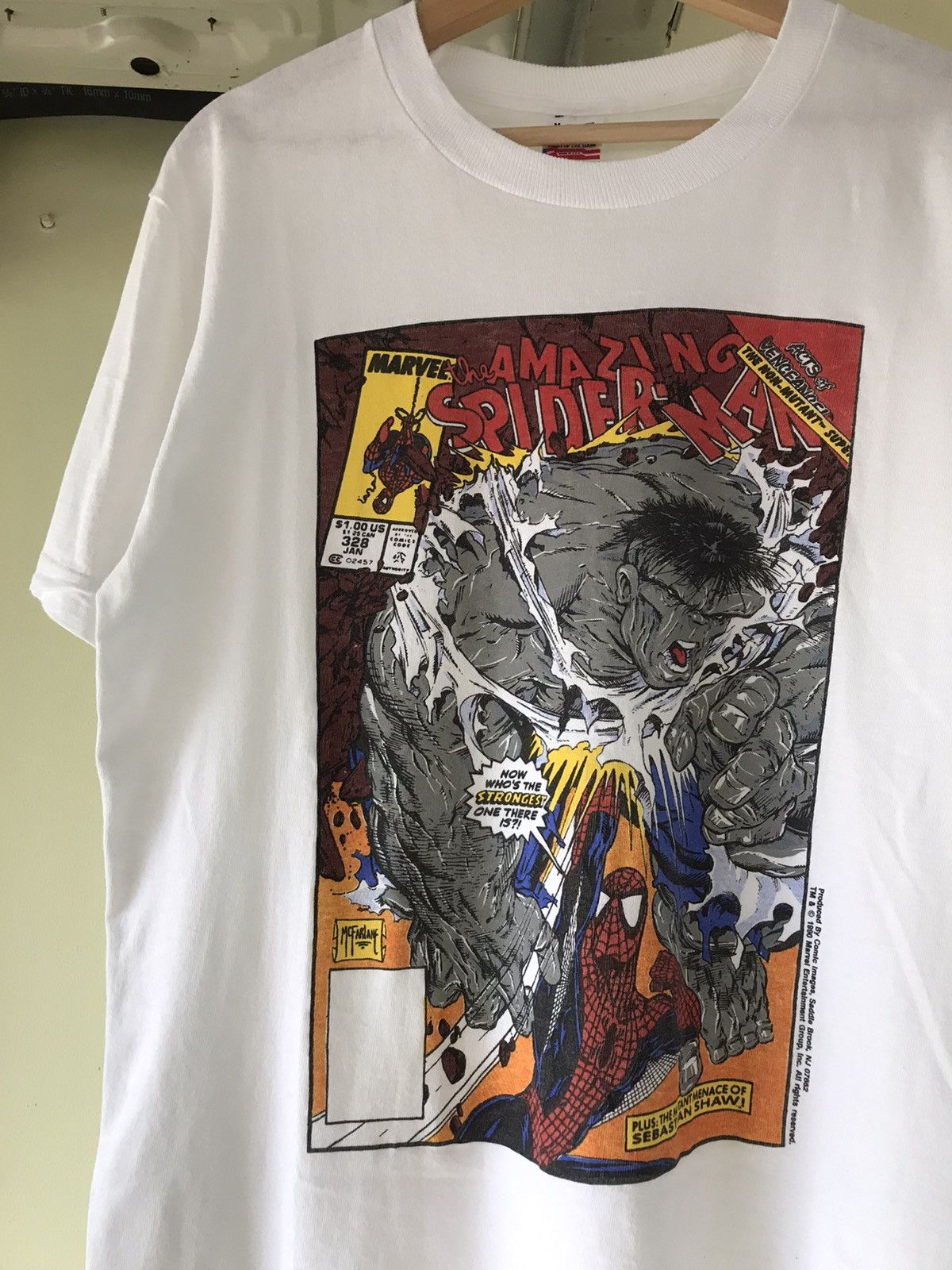 Marvel Comics Vintage Rare Marvel Comics Spiderman Vs Hulk Size US M / EU 48-50 / 2 - 1 Thumbnail
