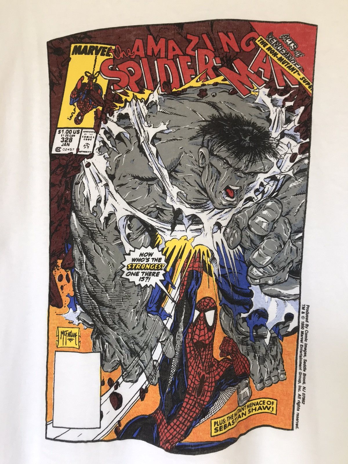 Marvel Comics Vintage Rare Marvel Comics Spiderman Vs Hulk Size US M / EU 48-50 / 2 - 3 Thumbnail