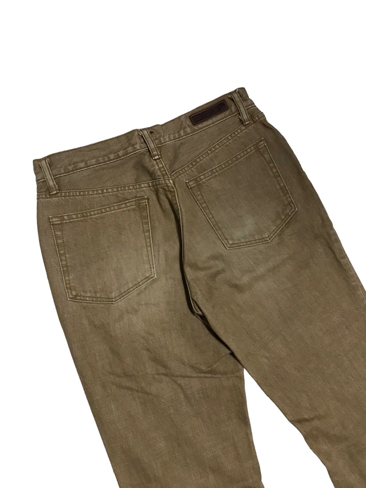 If Six Was Nine × Japanese Brand FLARED💥BIG JOHN DISTRESSED DENIM PANT Size US 29 - 7 Thumbnail