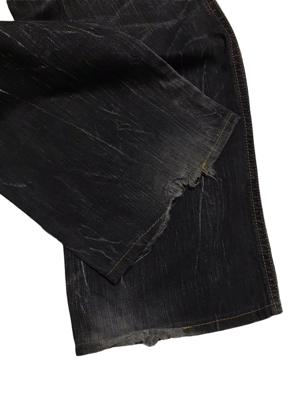 Edwin × If Six Was Nine × Japanese Brand FLARED💥EDWIN 503 BLUE TRIP DISTRESSED DENIM PANT Size US 31 - 7 Thumbnail
