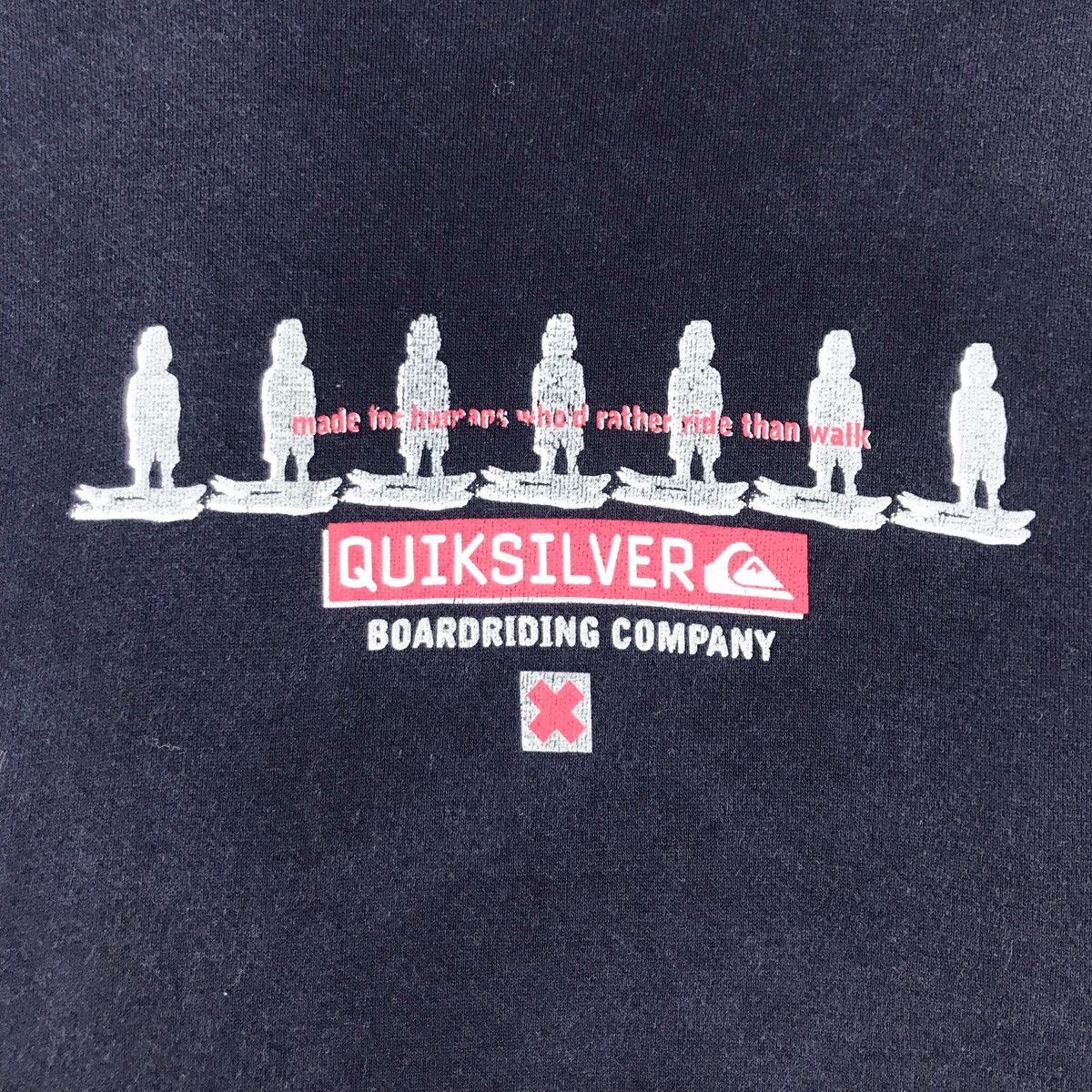 Quicksilver × Vintage 90’s Quiksilver Boarding Company Crewneck Size US M / EU 48-50 / 2 - 9 Thumbnail