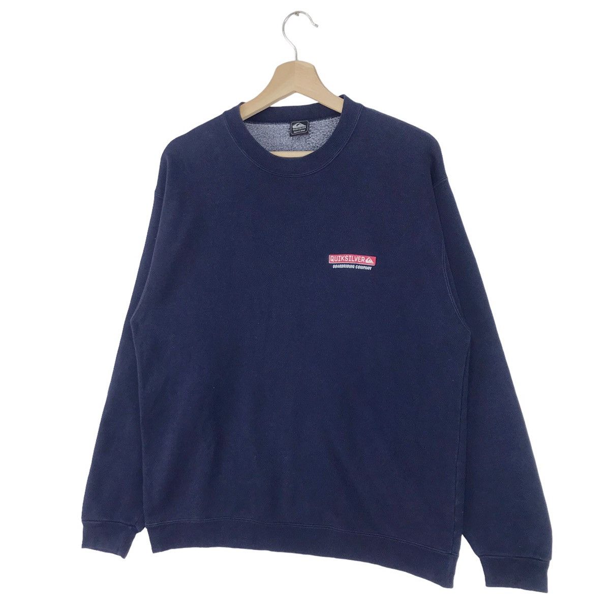 Quicksilver × Vintage 90’s Quiksilver Boarding Company Crewneck Size US M / EU 48-50 / 2 - 4 Thumbnail