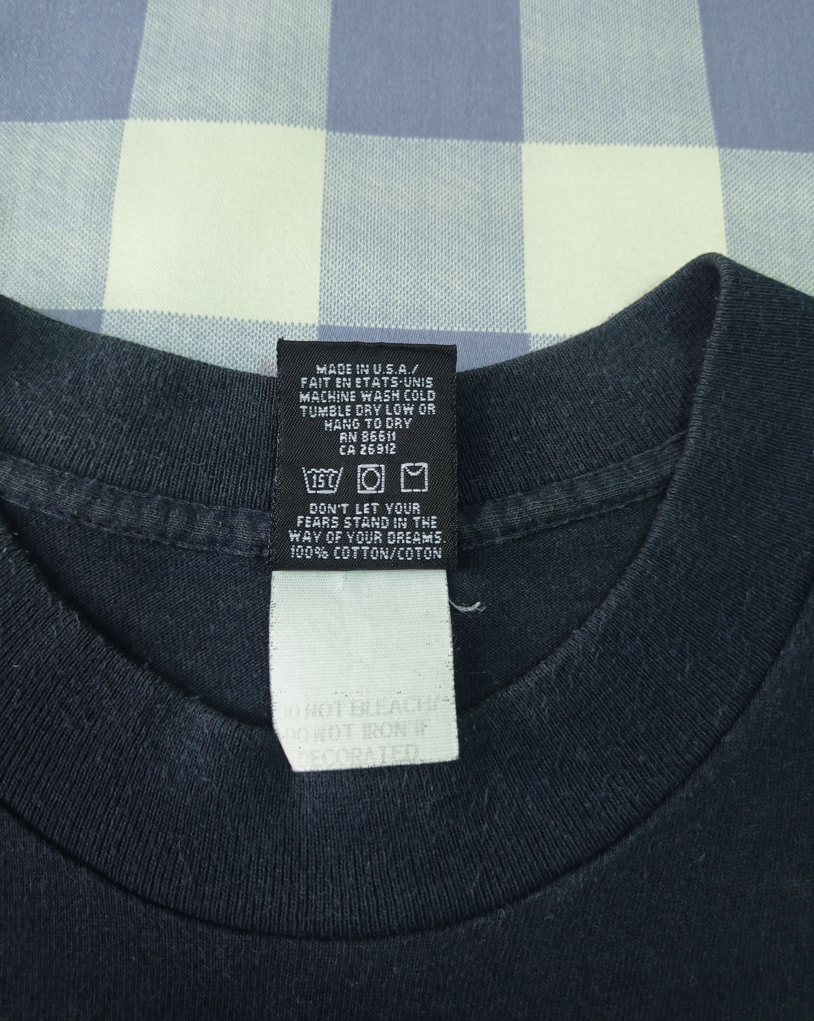 No Fear VINTAGE 90s NO FEAR 1996 USA TEE – SINGLE STITCH, L Size US L / EU 52-54 / 3 - 8 Thumbnail