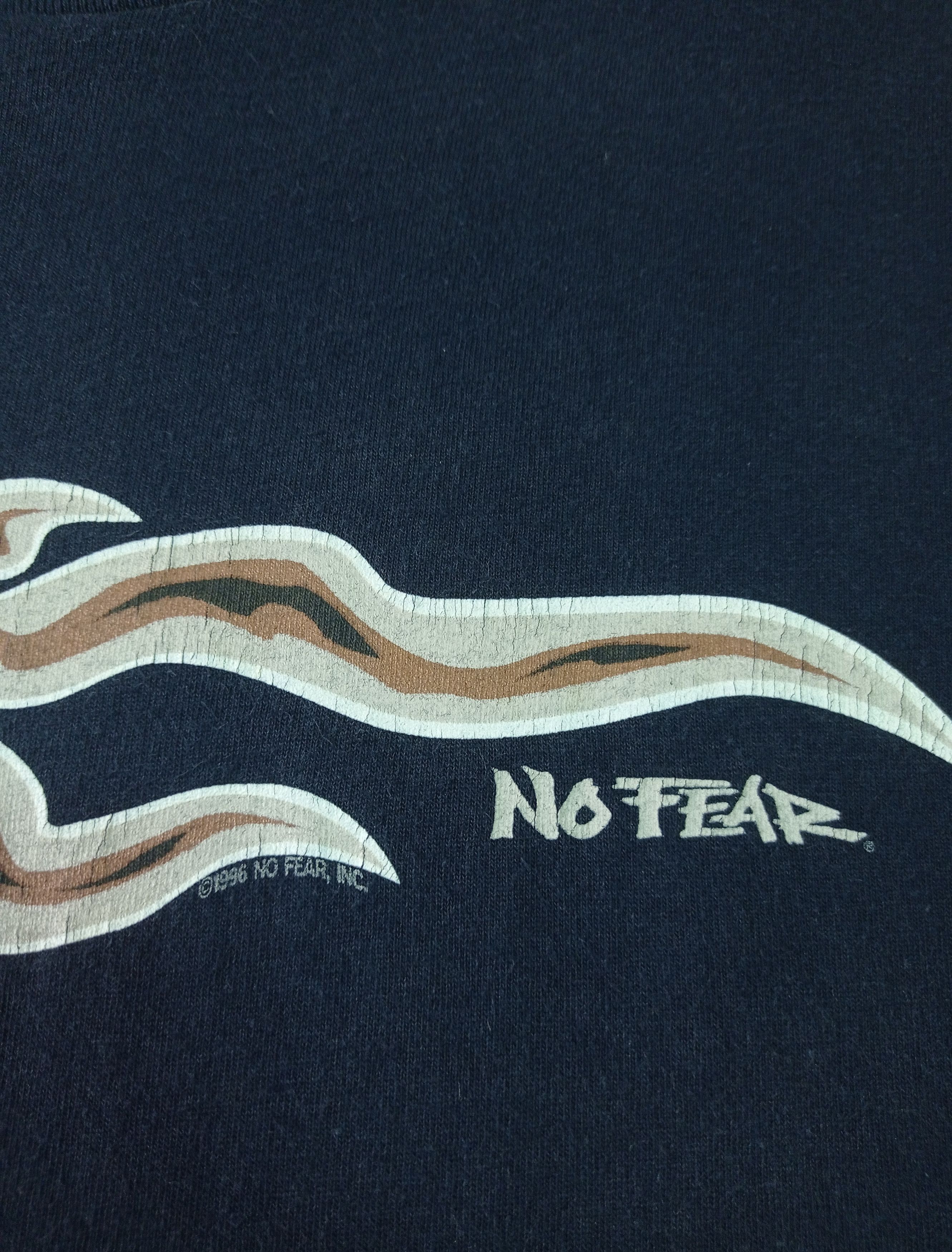 No Fear VINTAGE 90s NO FEAR 1996 USA TEE – SINGLE STITCH, L Size US L / EU 52-54 / 3 - 5 Thumbnail