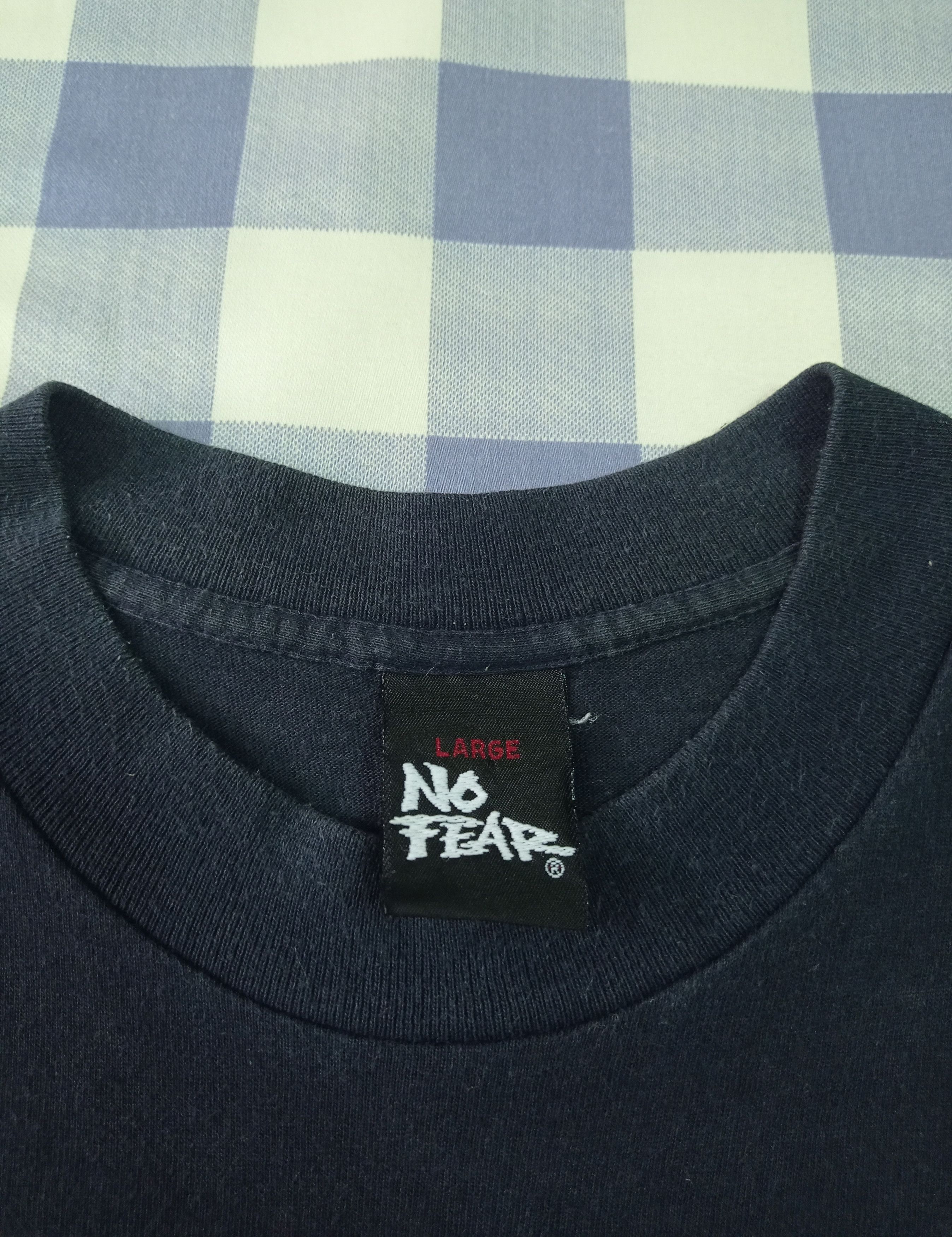 No Fear VINTAGE 90s NO FEAR 1996 USA TEE – SINGLE STITCH, L Size US L / EU 52-54 / 3 - 7 Thumbnail