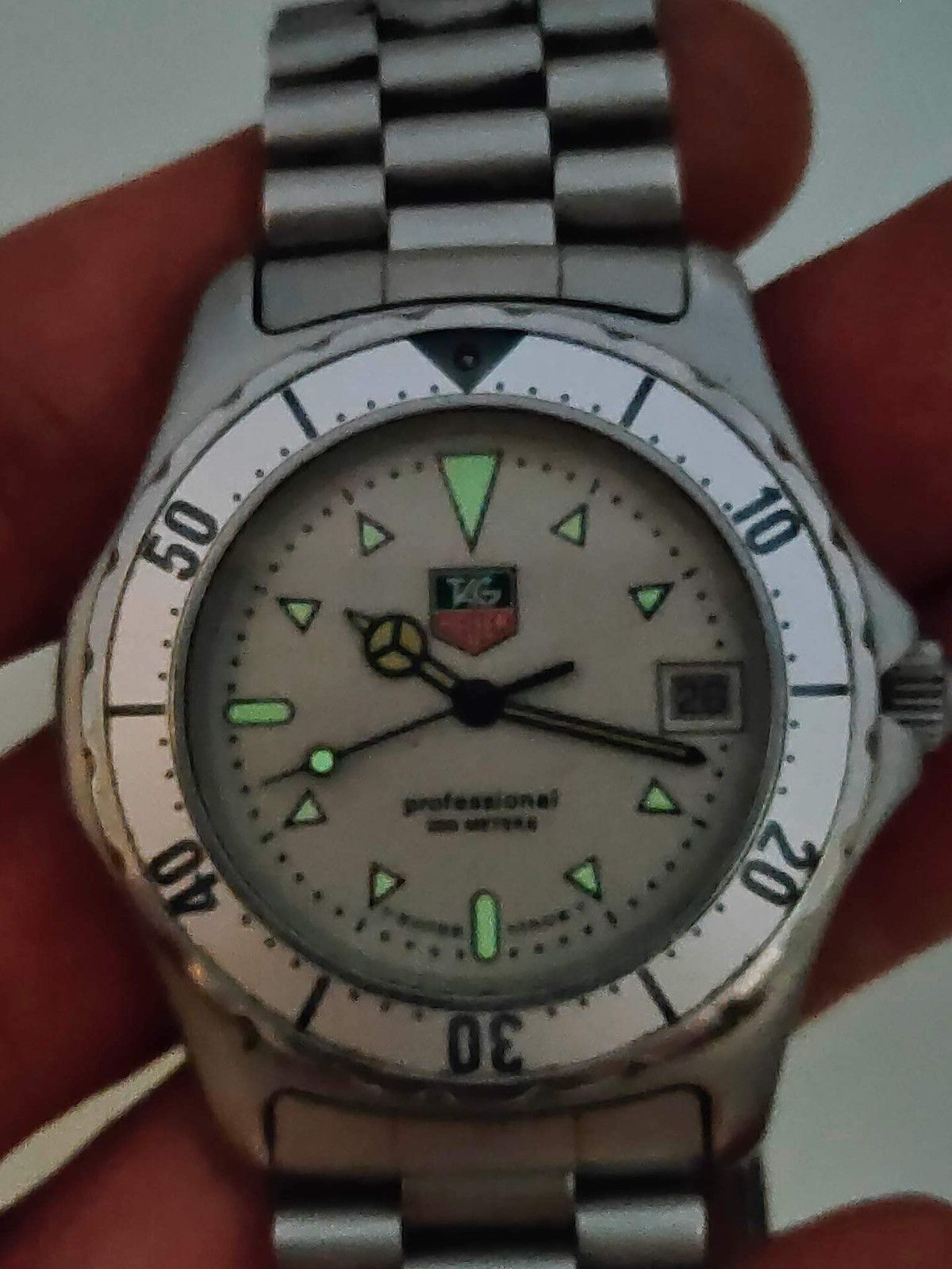 Tag Heuer Vintage Watch 100 Authentic Vintage TAG HEUER Diver Pro 200M REF 972.006R Grailed