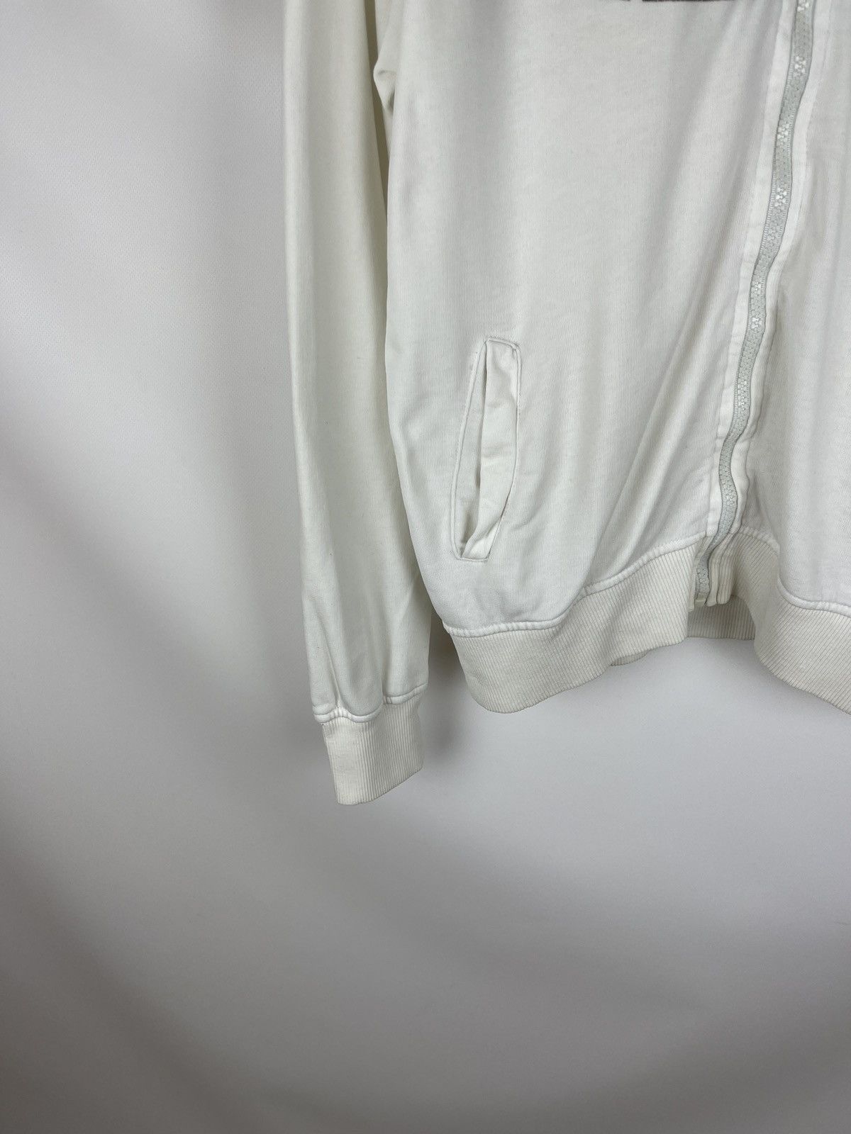Von Dutch Von Dutch vintage big logo full zip white sweater jacket Size US L / EU 52-54 / 3 - 3 Thumbnail