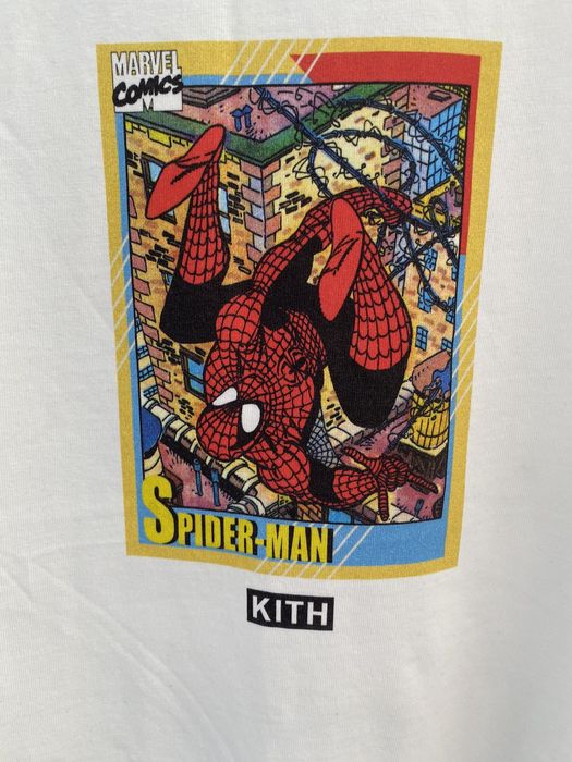 Kith Kith Marvel Spider-Man Hero Vintage Tee | Grailed