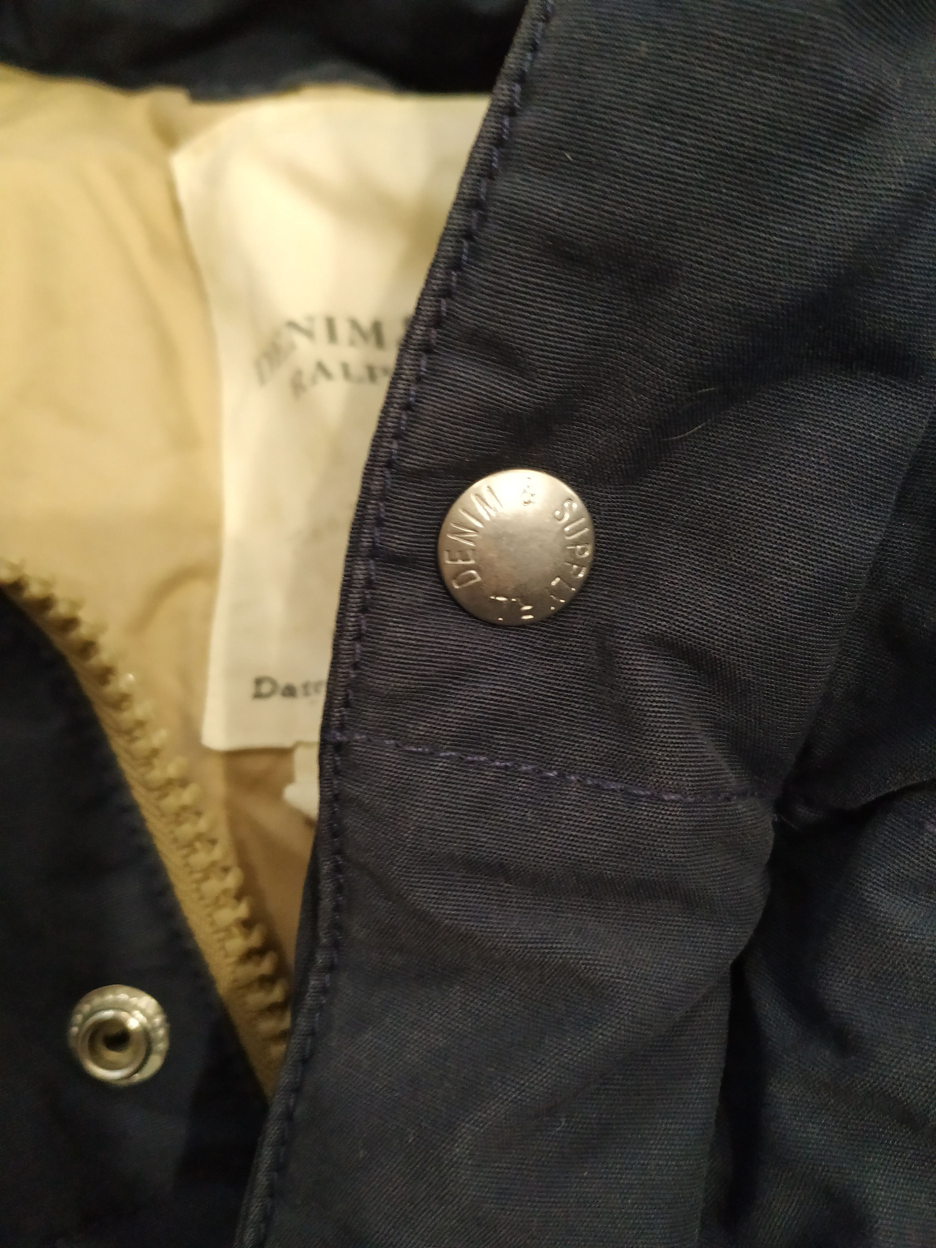 Denim & Supply Ralph Lauren × Vintage Men's DENIM & SUPPLY RALPH LAUREN Down Jacket Coat Puffer Size US S / EU 44-46 / 1 - 8 Thumbnail