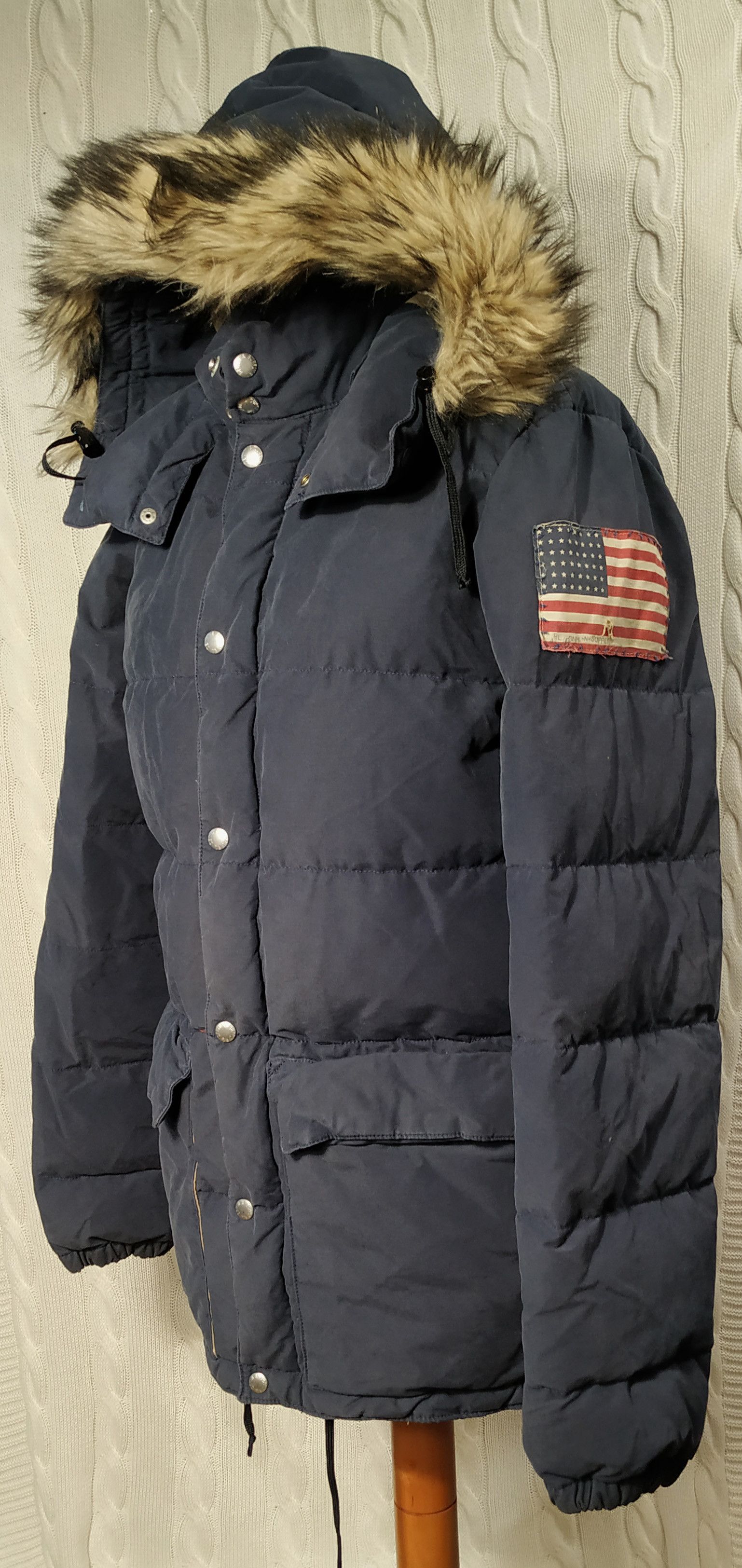 Denim & Supply Ralph Lauren × Vintage Men's DENIM & SUPPLY RALPH LAUREN Down Jacket Coat Puffer Size US S / EU 44-46 / 1 - 2 Thumbnail