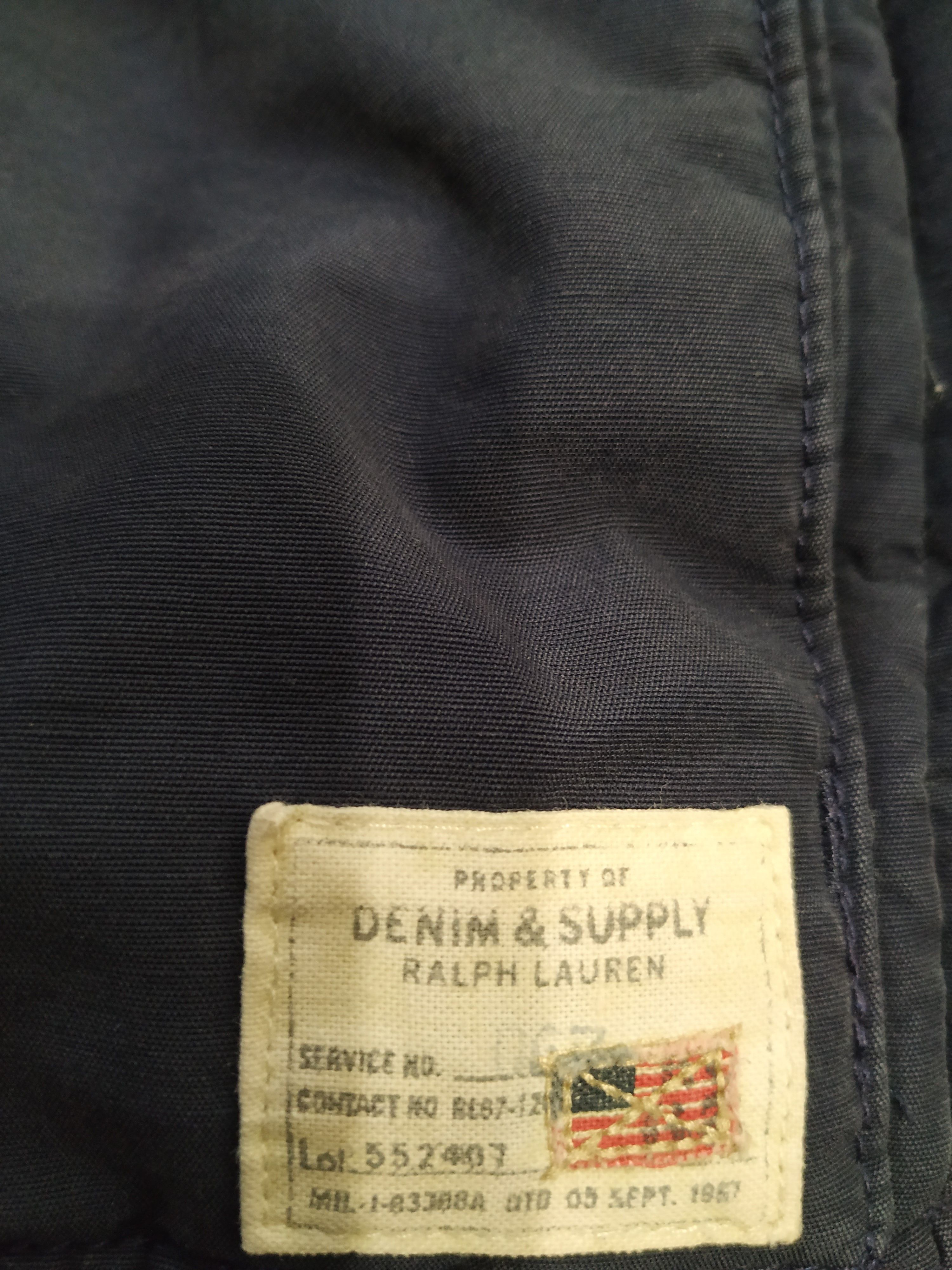 Denim & Supply Ralph Lauren × Vintage Men's DENIM & SUPPLY RALPH LAUREN Down Jacket Coat Puffer Size US S / EU 44-46 / 1 - 6 Thumbnail