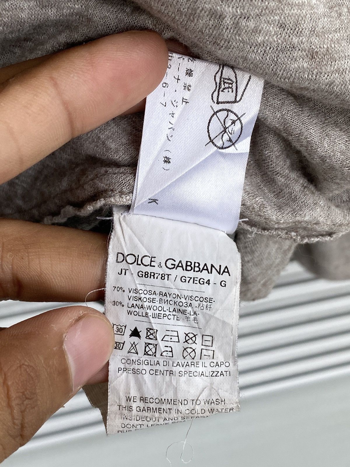 Dolce & Gabbana Vintage Dolce & Gabbana Crewneck Size US XL / EU 56 / 4 - 8 Thumbnail