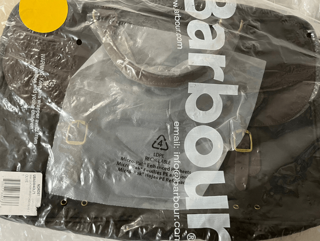 Barbour BARBOUR WAX LEATHER TARRAS BAG w/ Leather trim in Olive Size ONE SIZE - 10 Thumbnail
