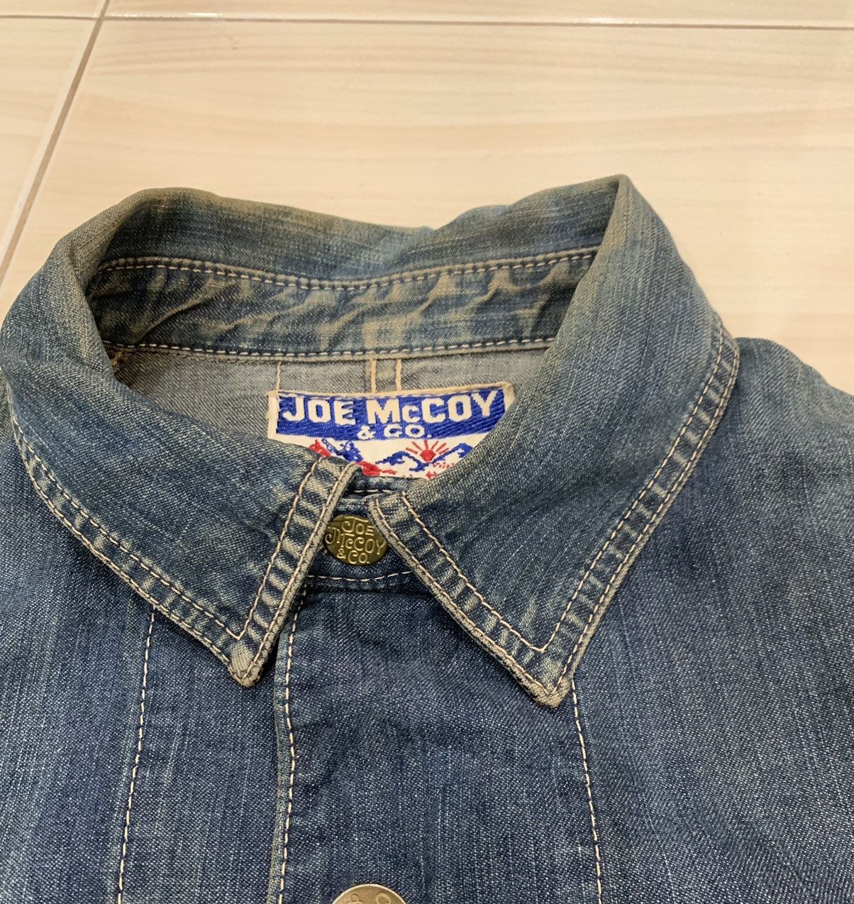 Japanese Brand vintage joe mc coy 8 Hour Union made by the the real McCOYS Size US M / EU 48-50 / 2 - 3 Thumbnail