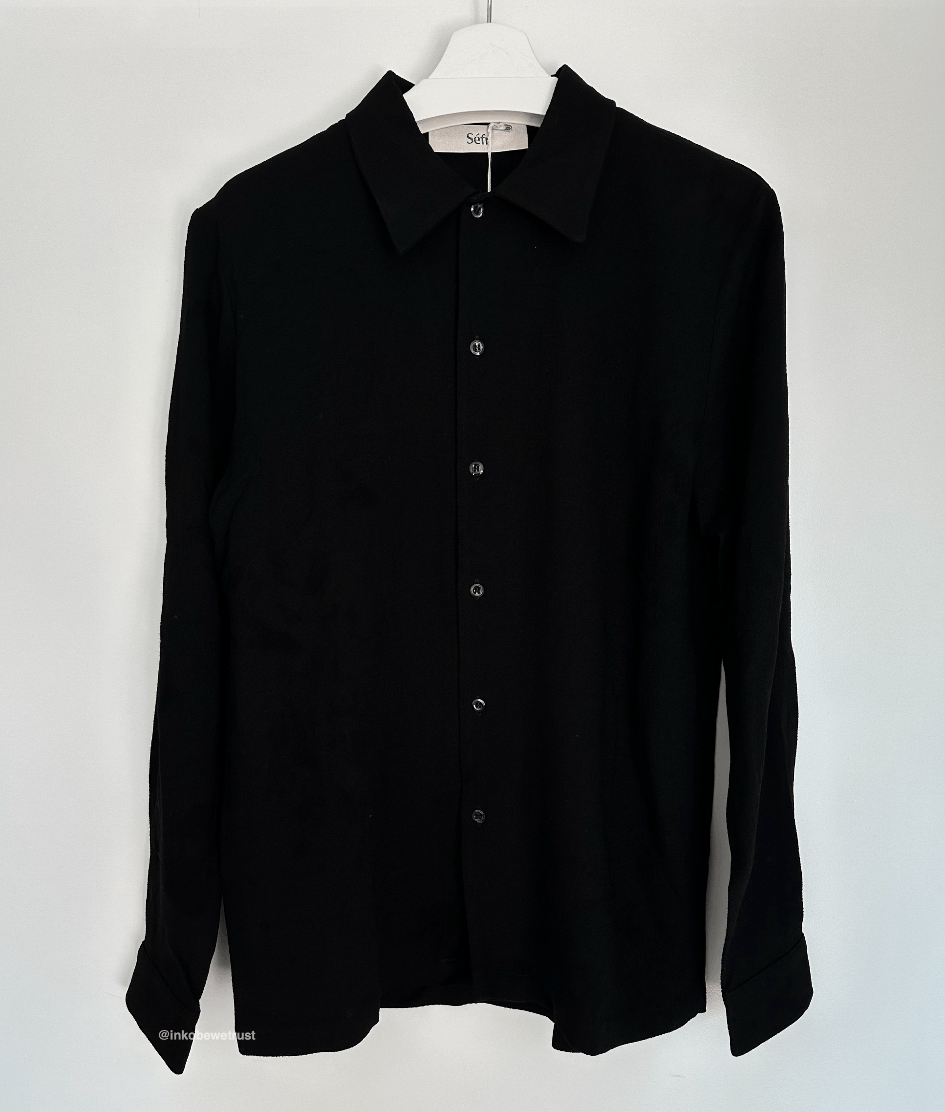 Sefr Rampoua Shirt - Black | Grailed