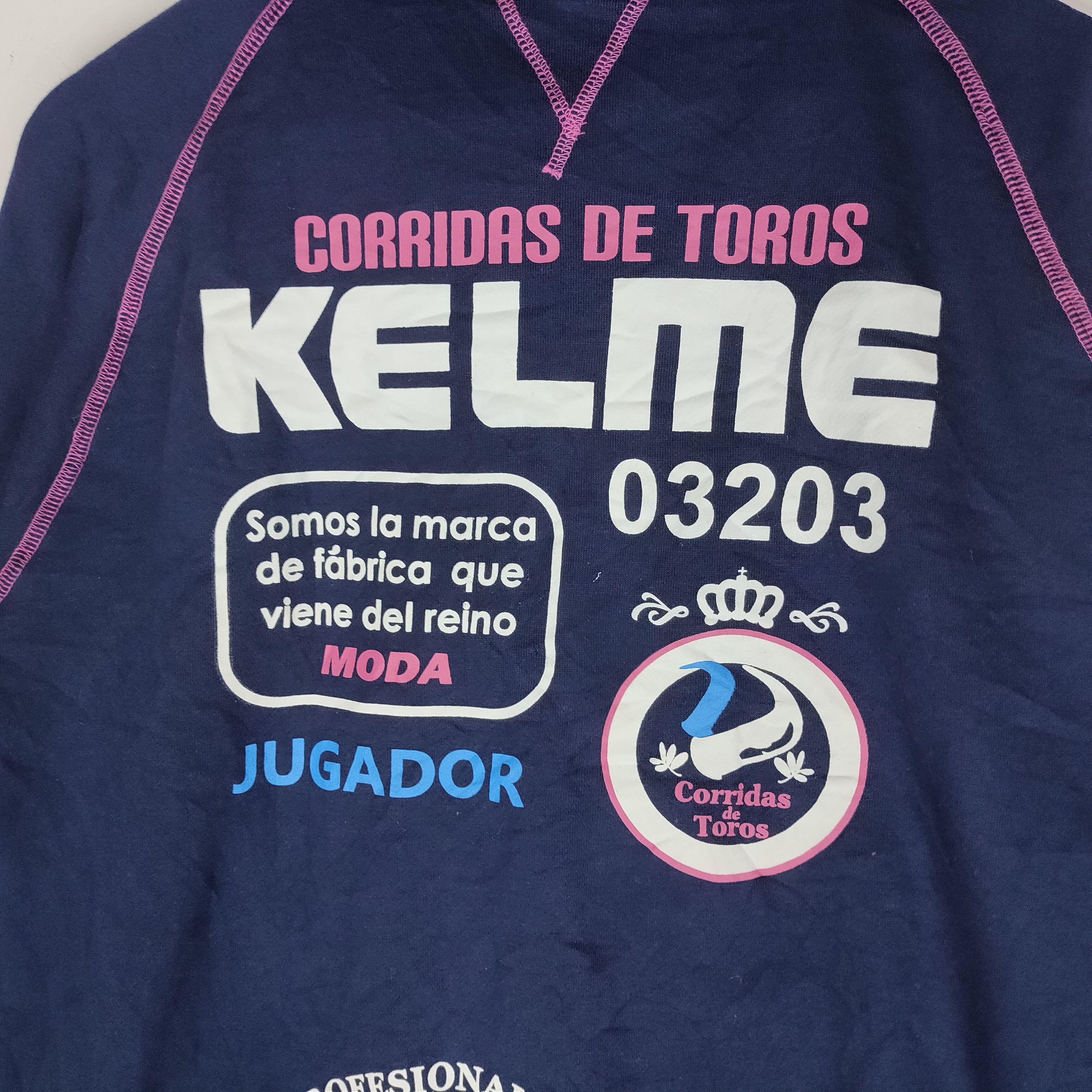 Sports Specialties KELME UNWORN BIG PRINTED Full Zipper Sport Sweater Size US L / EU 52-54 / 3 - 8 Thumbnail