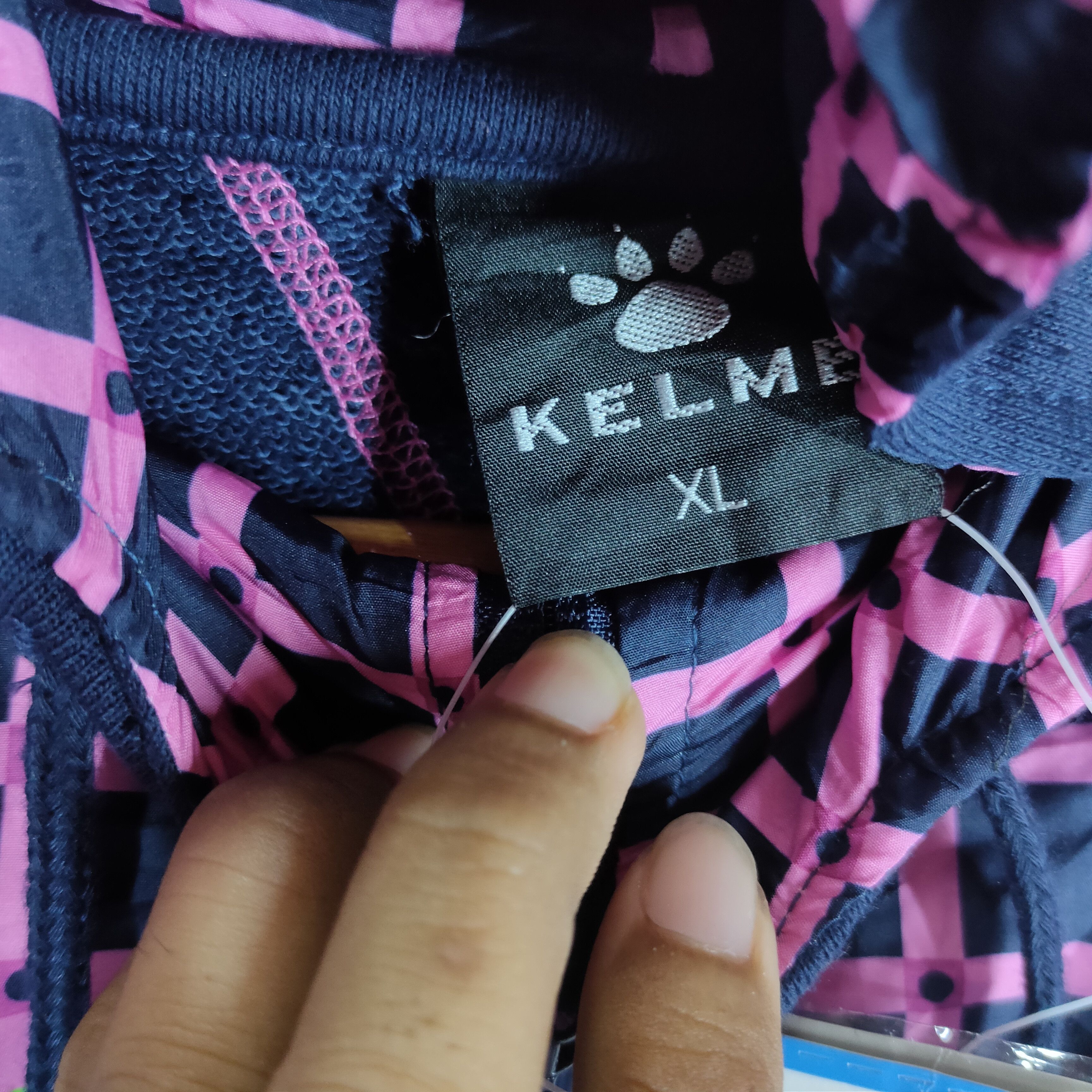 Sports Specialties KELME UNWORN BIG PRINTED Full Zipper Sport Sweater Size US L / EU 52-54 / 3 - 5 Thumbnail