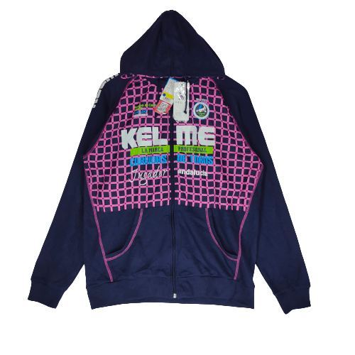 Sports Specialties KELME UNWORN BIG PRINTED Full Zipper Sport Sweater Size US L / EU 52-54 / 3 - 1 Thumbnail