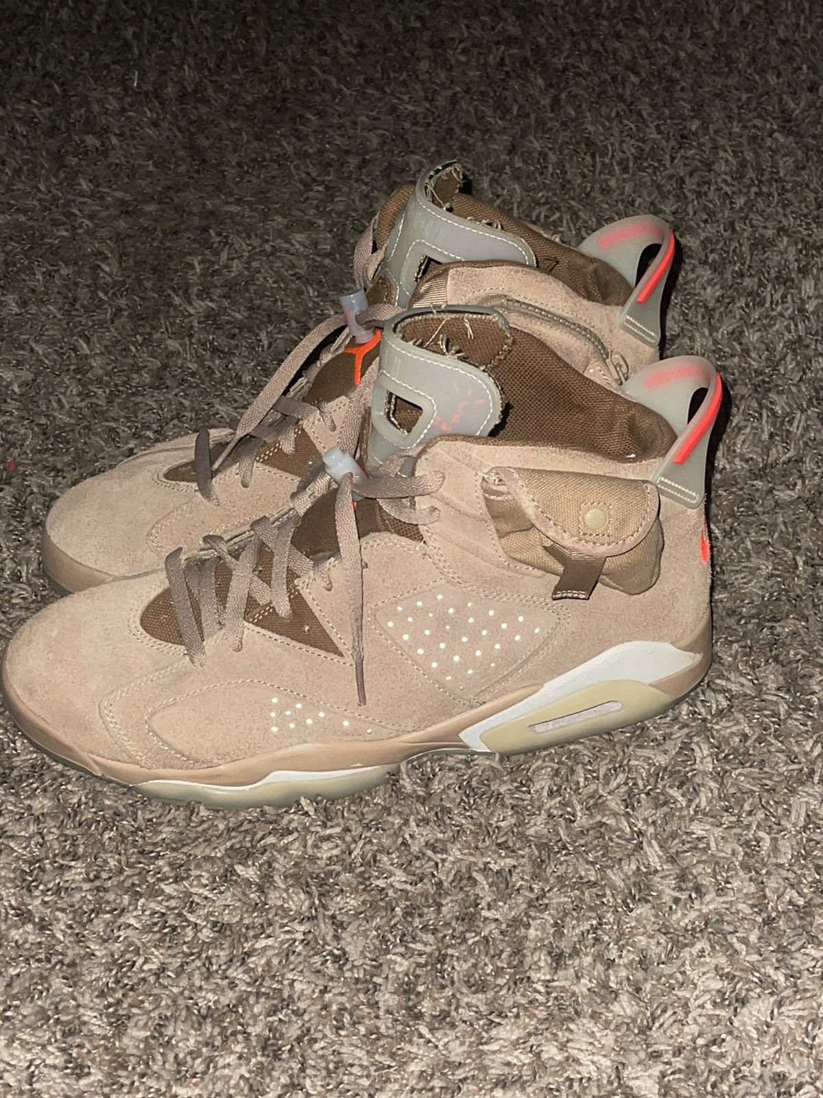 travis scott 6 khaki glow