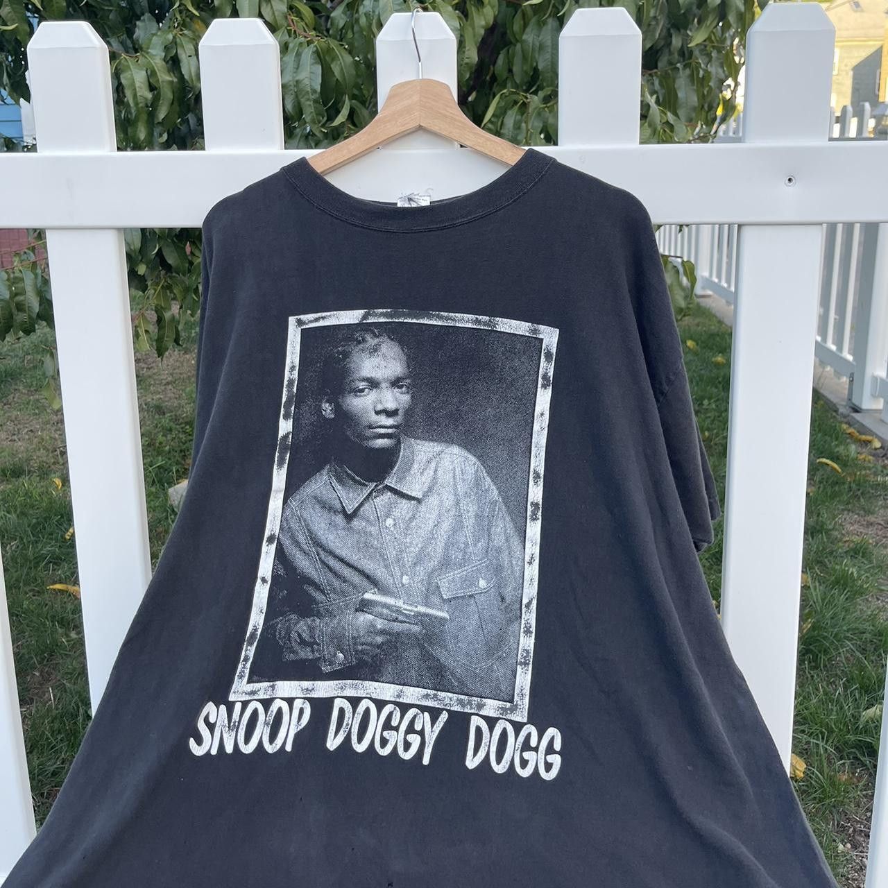 SNOOP DOGG Rap T-Shirt, Men's XL, Hip Hop, R&B cotton white type Vintage Second Hand