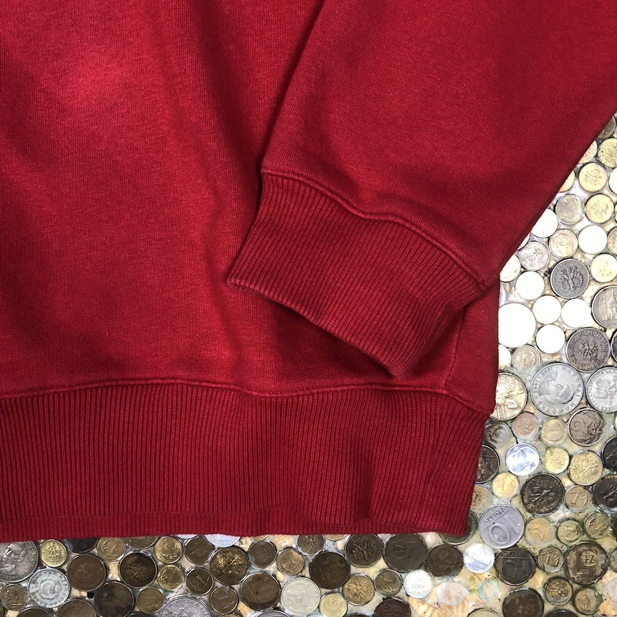 Adidas Adidas vintage red hoodie Size US M / EU 48-50 / 2 - 3 Thumbnail