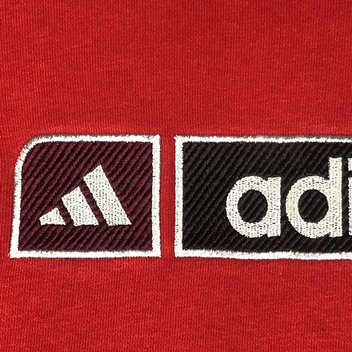 Adidas Adidas vintage red hoodie Size US M / EU 48-50 / 2 - 4 Thumbnail