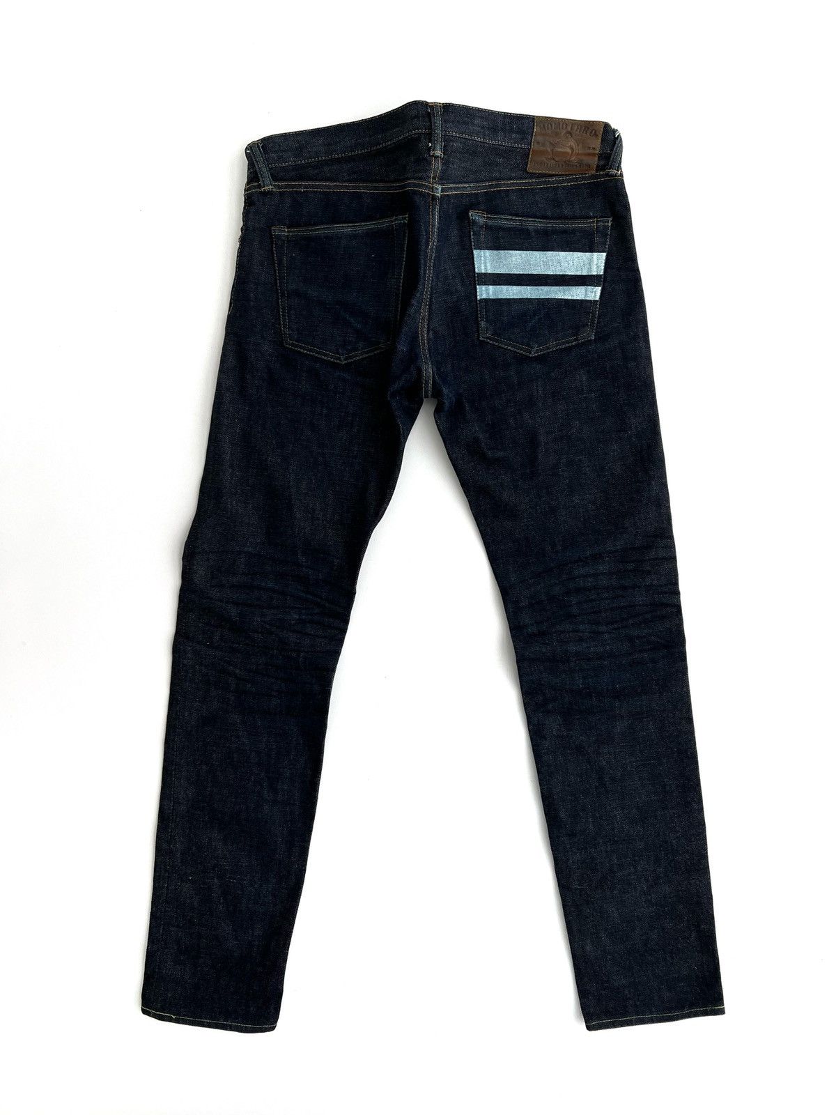 Jean Momotaro Denim Noir Selvedge Japonais - Taille W30, Fabriqué Au Japon, Quasi Neuf