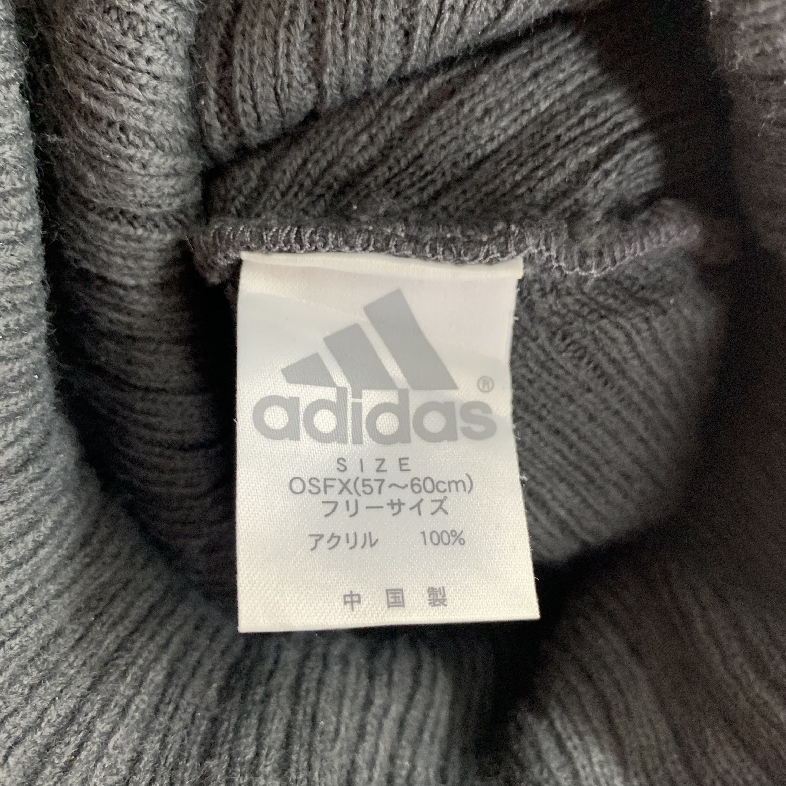 Adidas Vintage Adidas Embroidered Logo Beanie / Snow Hats #60-C Size ONE SIZE - 6 Thumbnail