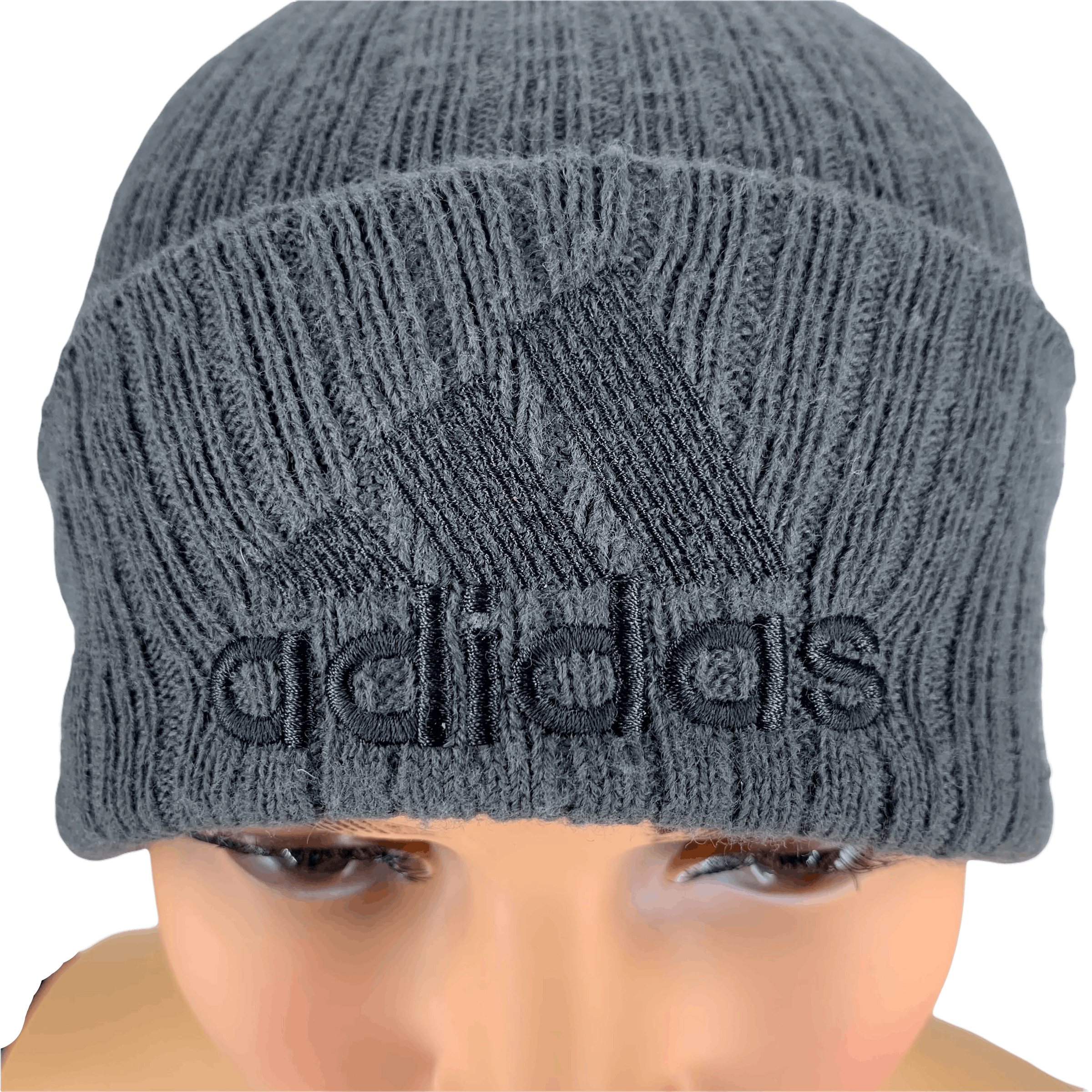 Adidas Vintage Adidas Embroidered Logo Beanie / Snow Hats #60-C Size ONE SIZE - 2 Thumbnail