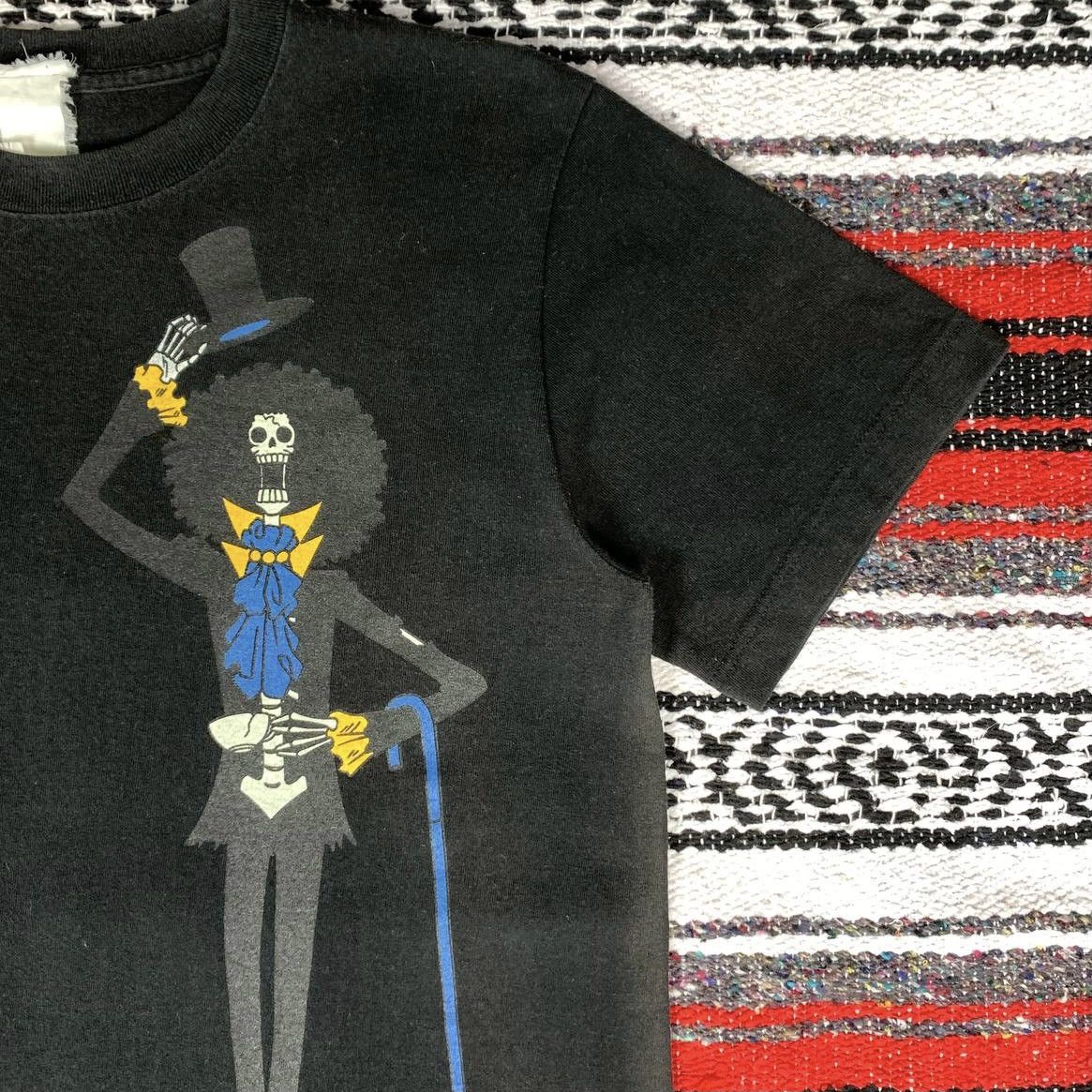 Anime × One Piece Vintage Anime Brook One Piece Character Shirt SunFaded Size US S / EU 44-46 / 1 - 4 Thumbnail