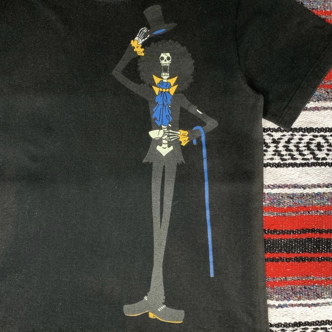 Anime × One Piece Vintage Anime Brook One Piece Character Shirt SunFaded Size US S / EU 44-46 / 1 - 5 Thumbnail