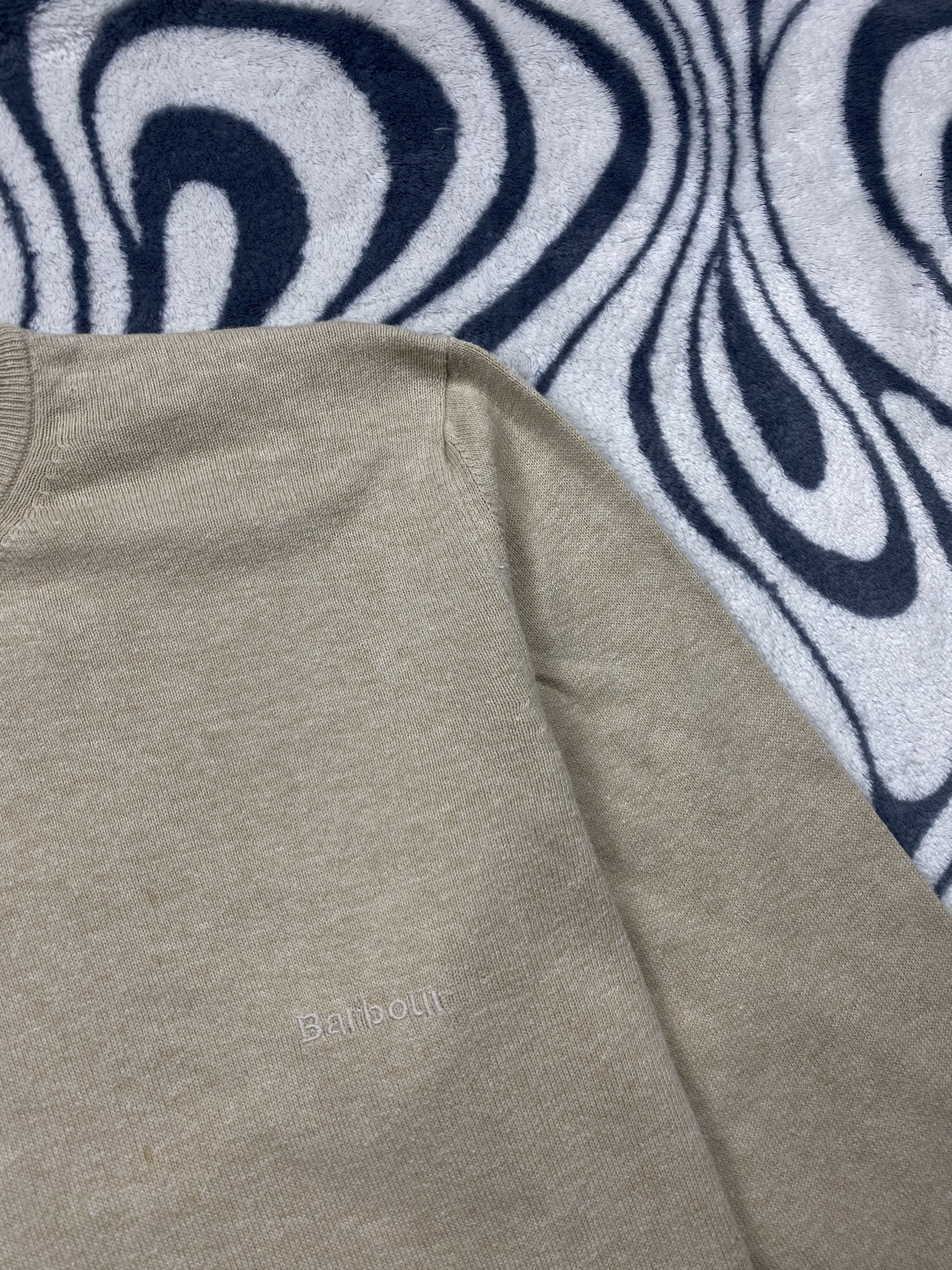Barbour × Vintage Barbour Vintage Mens Knit Sweater Knitwear Size US S / EU 44-46 / 1 - 3 Thumbnail