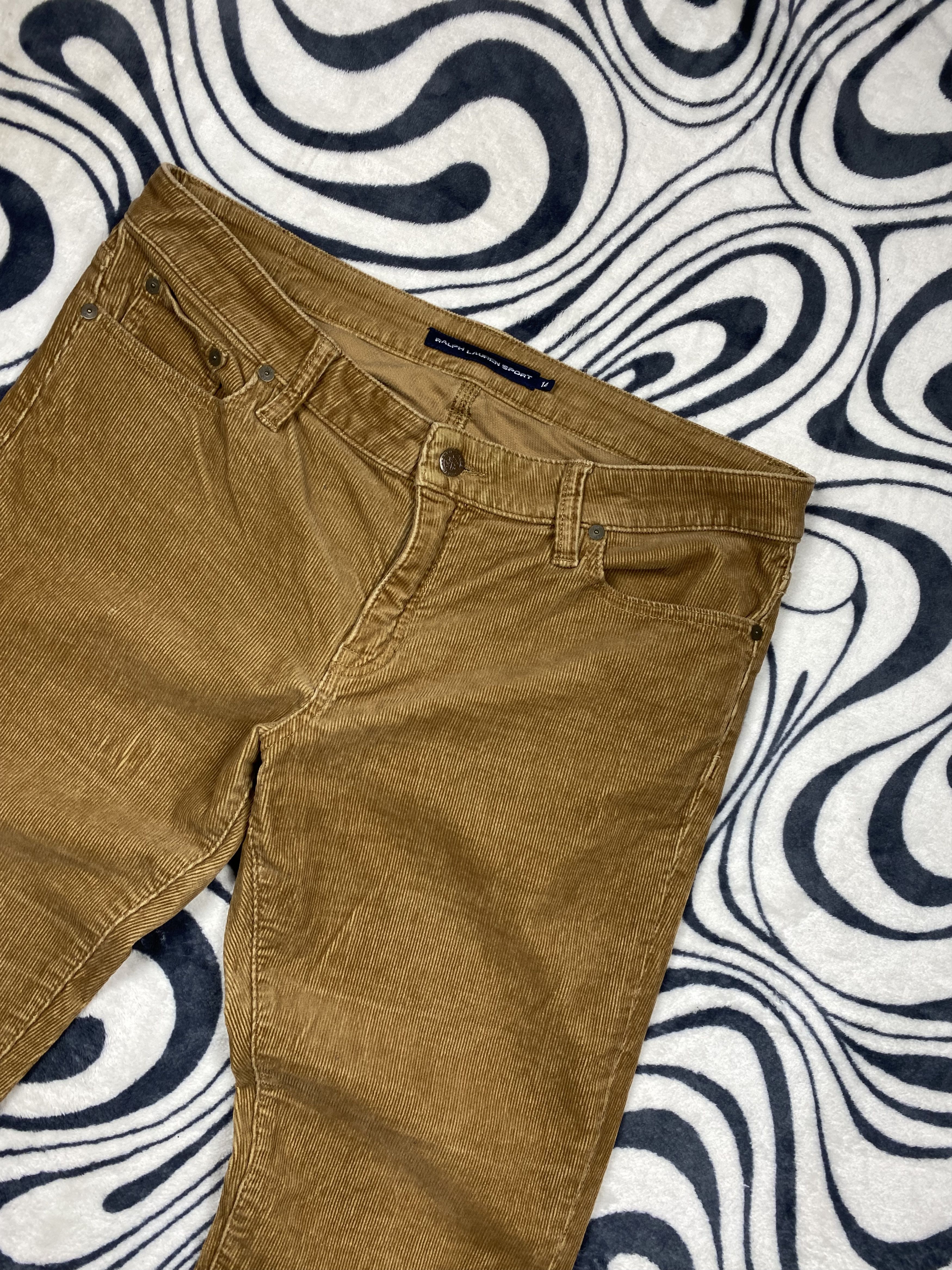 Polo Ralph Lauren Polo Ralph Lauren Womens Corduroy Pants Jeans Size 36" / US 14 / IT 50 - 2 Thumbnail