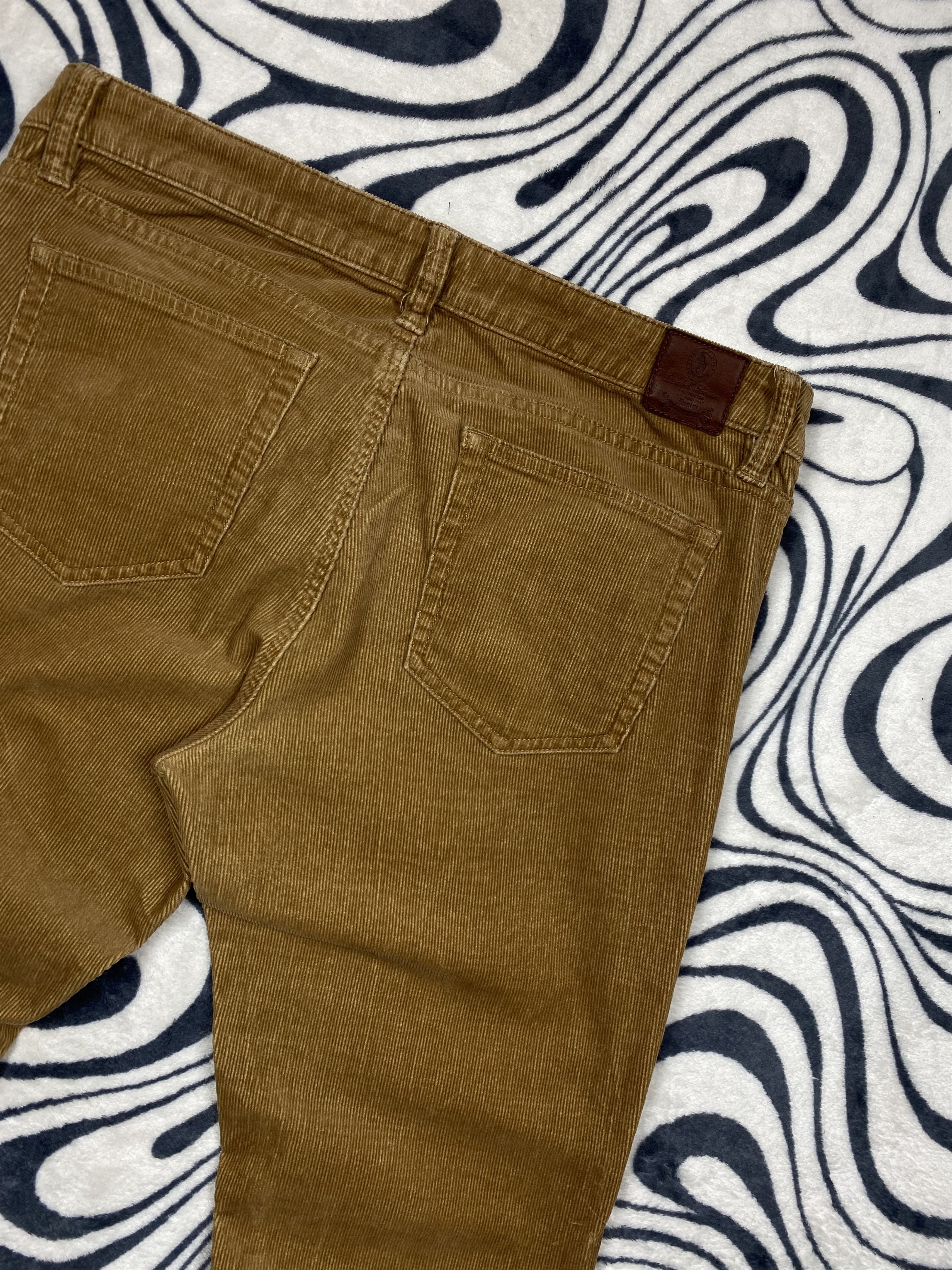 Polo Ralph Lauren Polo Ralph Lauren Womens Corduroy Pants Jeans Size 36" / US 14 / IT 50 - 10 Thumbnail