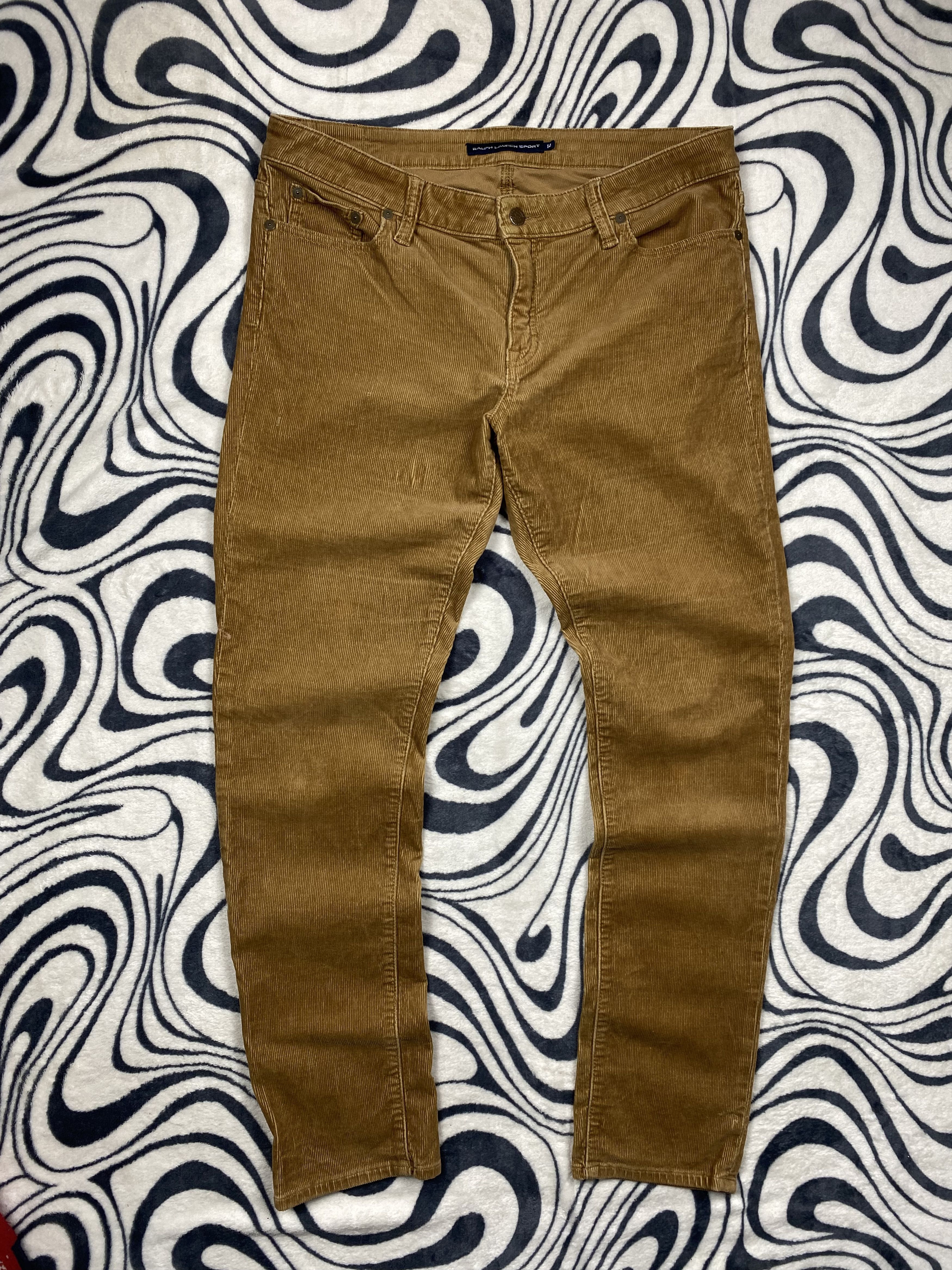 Polo Ralph Lauren Polo Ralph Lauren Womens Corduroy Pants Jeans Size 36" / US 14 / IT 50 - 1 Thumbnail