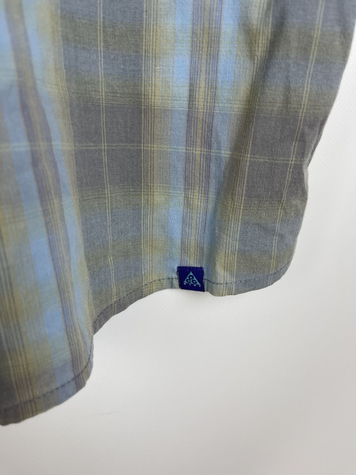 Nike ACG Nike ACG vintage y2k checkered blue short sleeve shirt Size US XXL / EU 58 / 5 - 8 Thumbnail