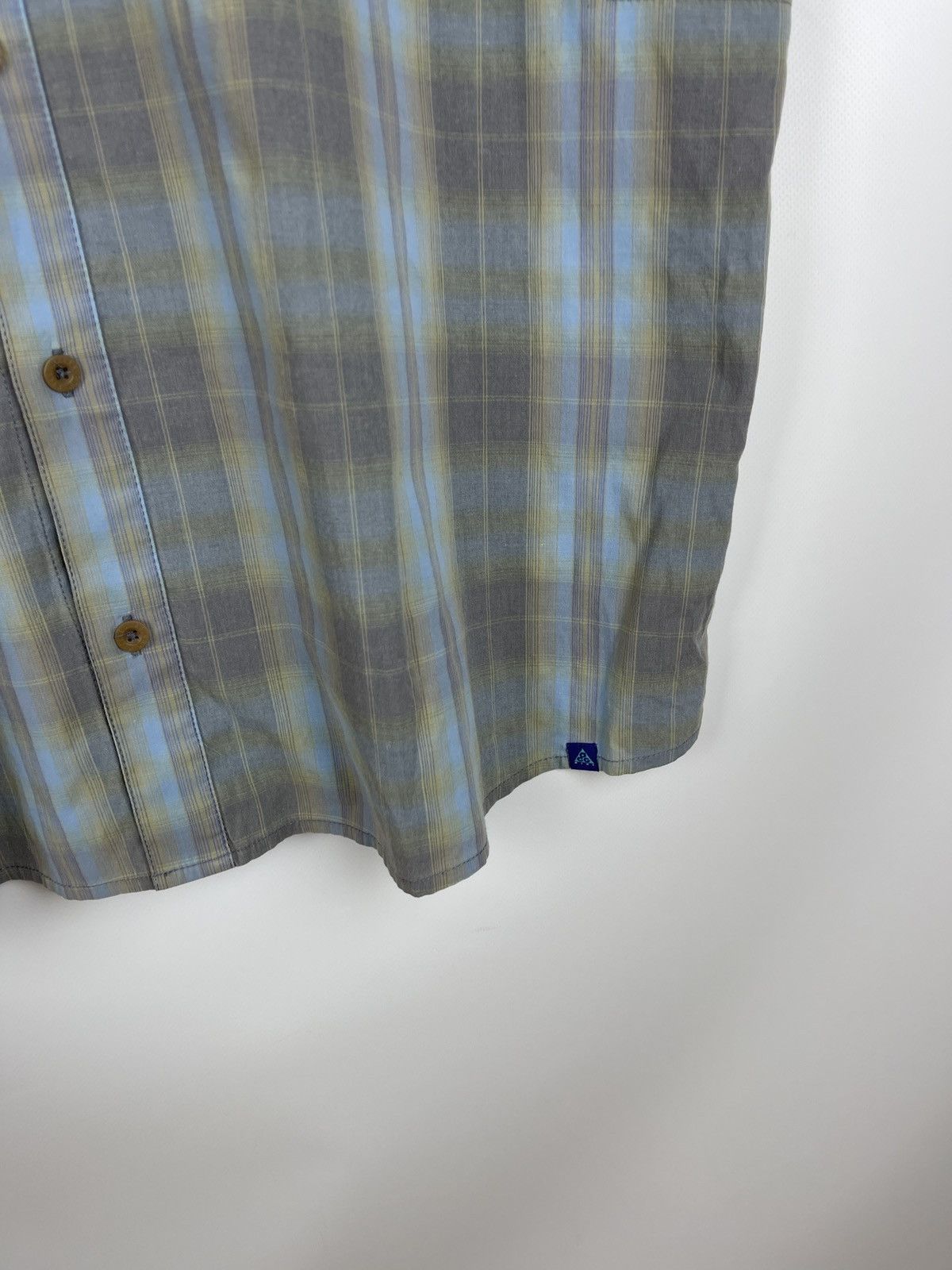 Nike ACG Nike ACG vintage y2k checkered blue short sleeve shirt Size US XXL / EU 58 / 5 - 6 Thumbnail