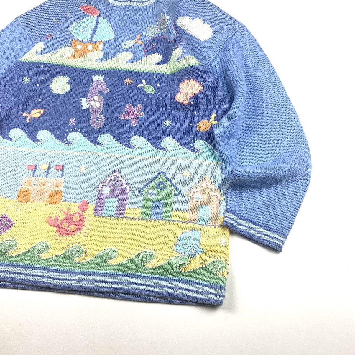 Japanese Brand Rare! 90’s Vintage Japan Archive Knit Sweater Hype Kapital Size US S / EU 44-46 / 1 - 4 Thumbnail
