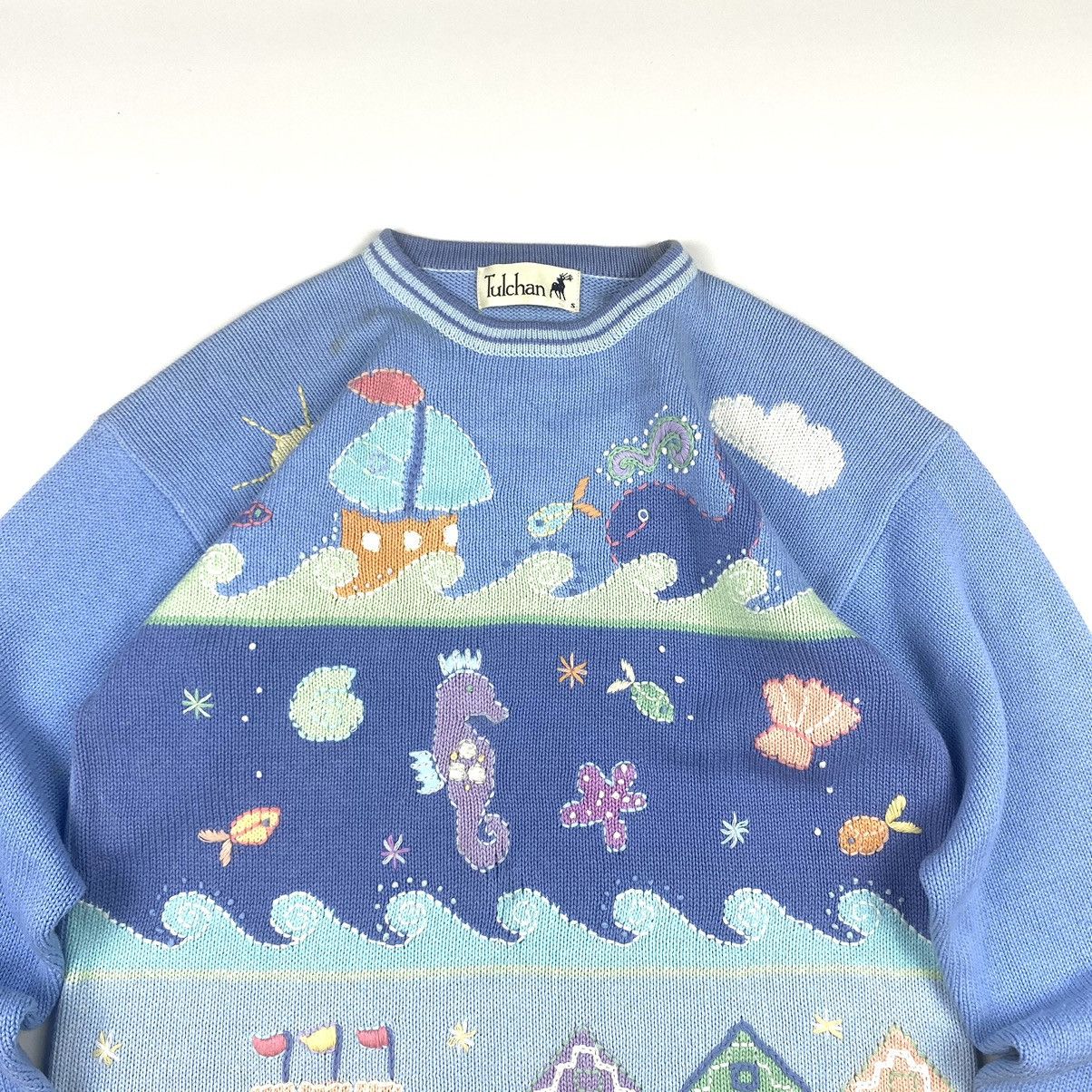 Japanese Brand Rare! 90’s Vintage Japan Archive Knit Sweater Hype Kapital Size US S / EU 44-46 / 1 - 7 Thumbnail