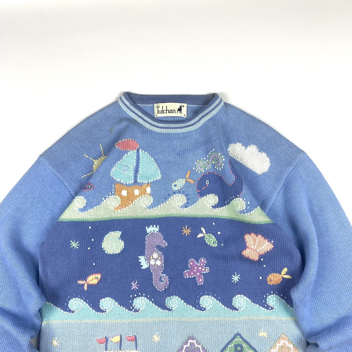 Japanese Brand Rare! 90’s Vintage Japan Archive Knit Sweater Hype Kapital Size US S / EU 44-46 / 1 - 2 Thumbnail