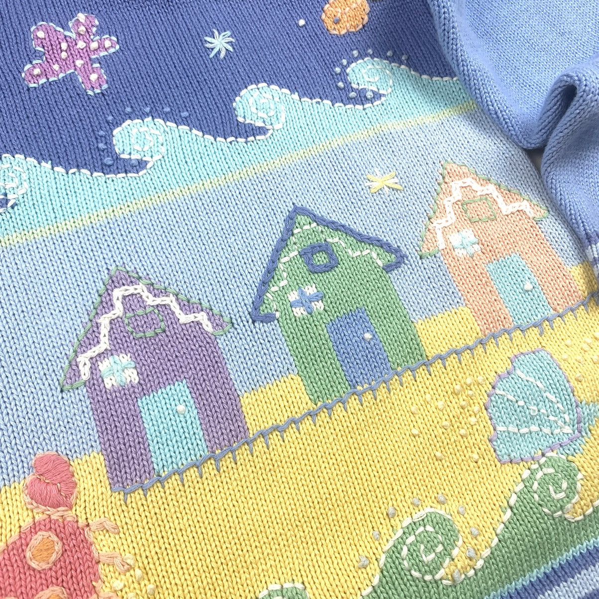 Japanese Brand Rare! 90’s Vintage Japan Archive Knit Sweater Hype Kapital Size US S / EU 44-46 / 1 - 8 Thumbnail