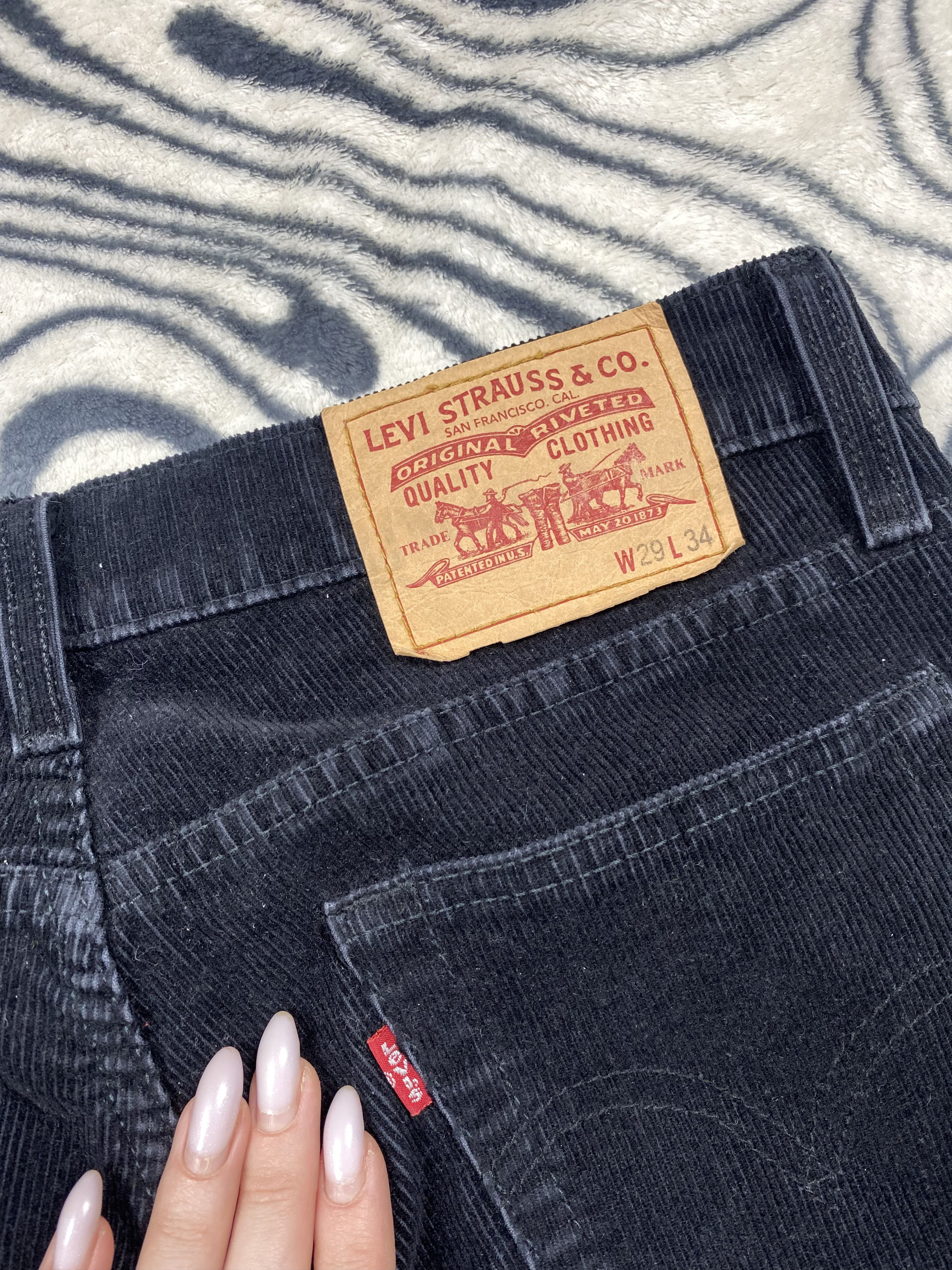 Levi's Levis Vintage Corduroy Denim Pants Jeans Size US 29 - 3 Thumbnail