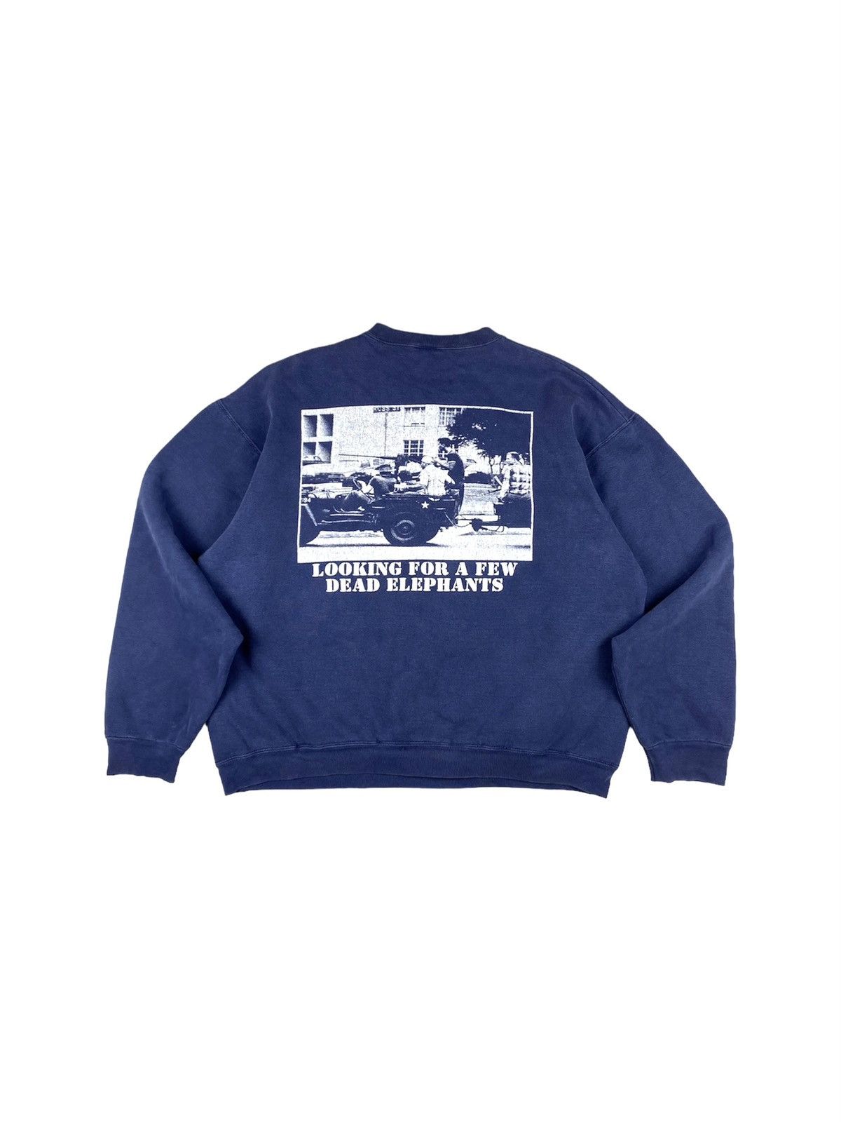 Vintage 2000 Rare! Archive Dead Elephants Weapons War Sweatshirt Size US XL / EU 56 / 4 - 1 Thumbnail