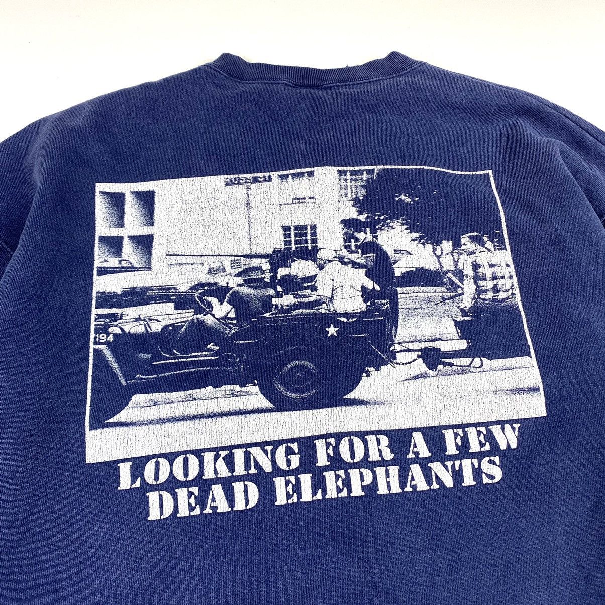 Vintage 2000 Rare! Archive Dead Elephants Weapons War Sweatshirt Size US XL / EU 56 / 4 - 11 Thumbnail
