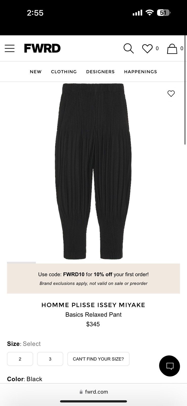 Issey Miyake HOMME PLISSE ISSEY MIYAKE Basics Relaxed Pant Size US 28 / EU 44 - 5 Thumbnail