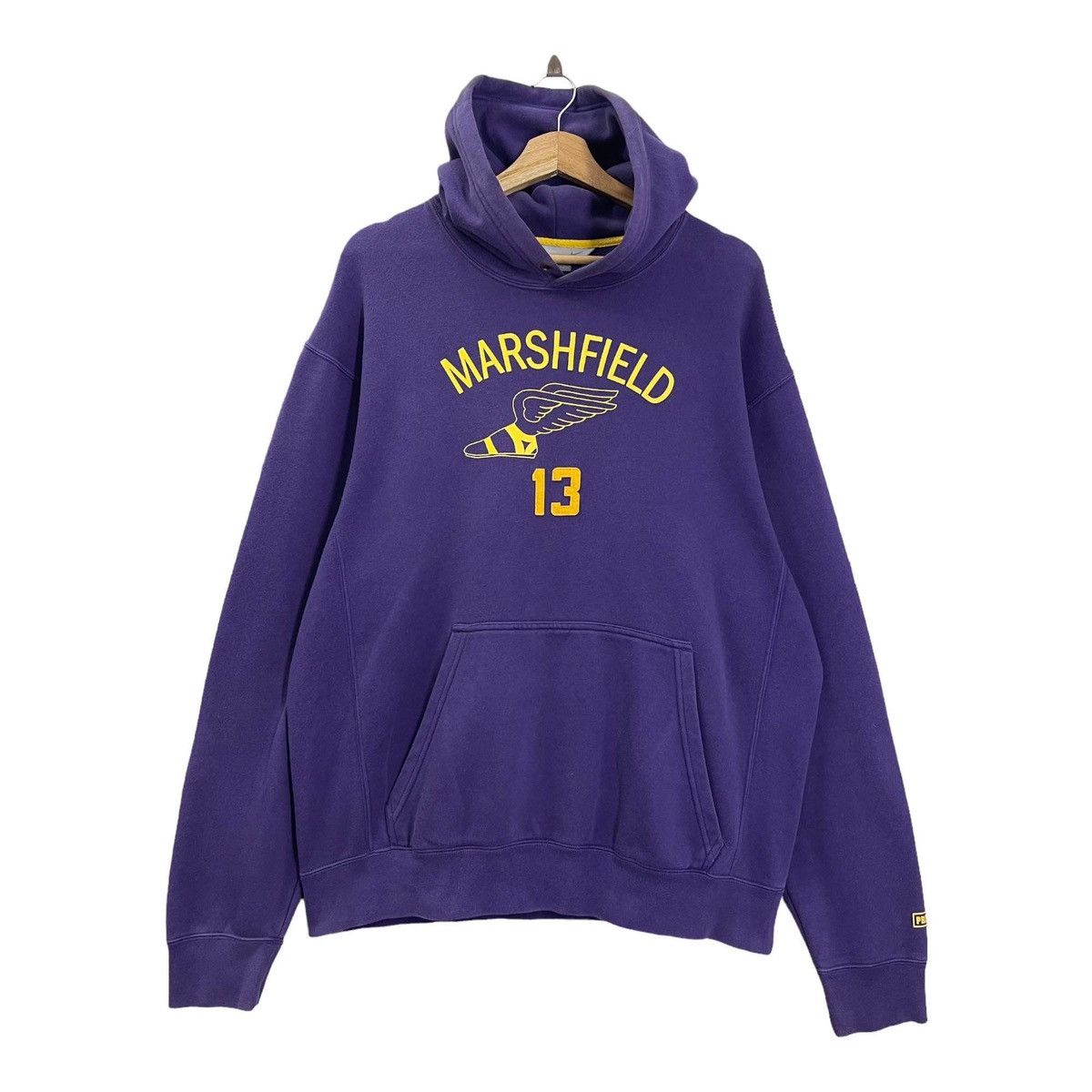 Nike Vintage Nike Marshfield Embroidered Big Logo Hoodies Size L Size US L / EU 52-54 / 3 - 1 Thumbnail