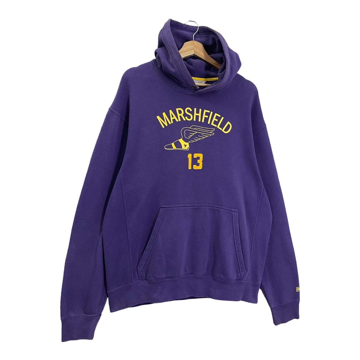 Nike Vintage Nike Marshfield Embroidered Big Logo Hoodies Size L Size US L / EU 52-54 / 3 - 2 Thumbnail