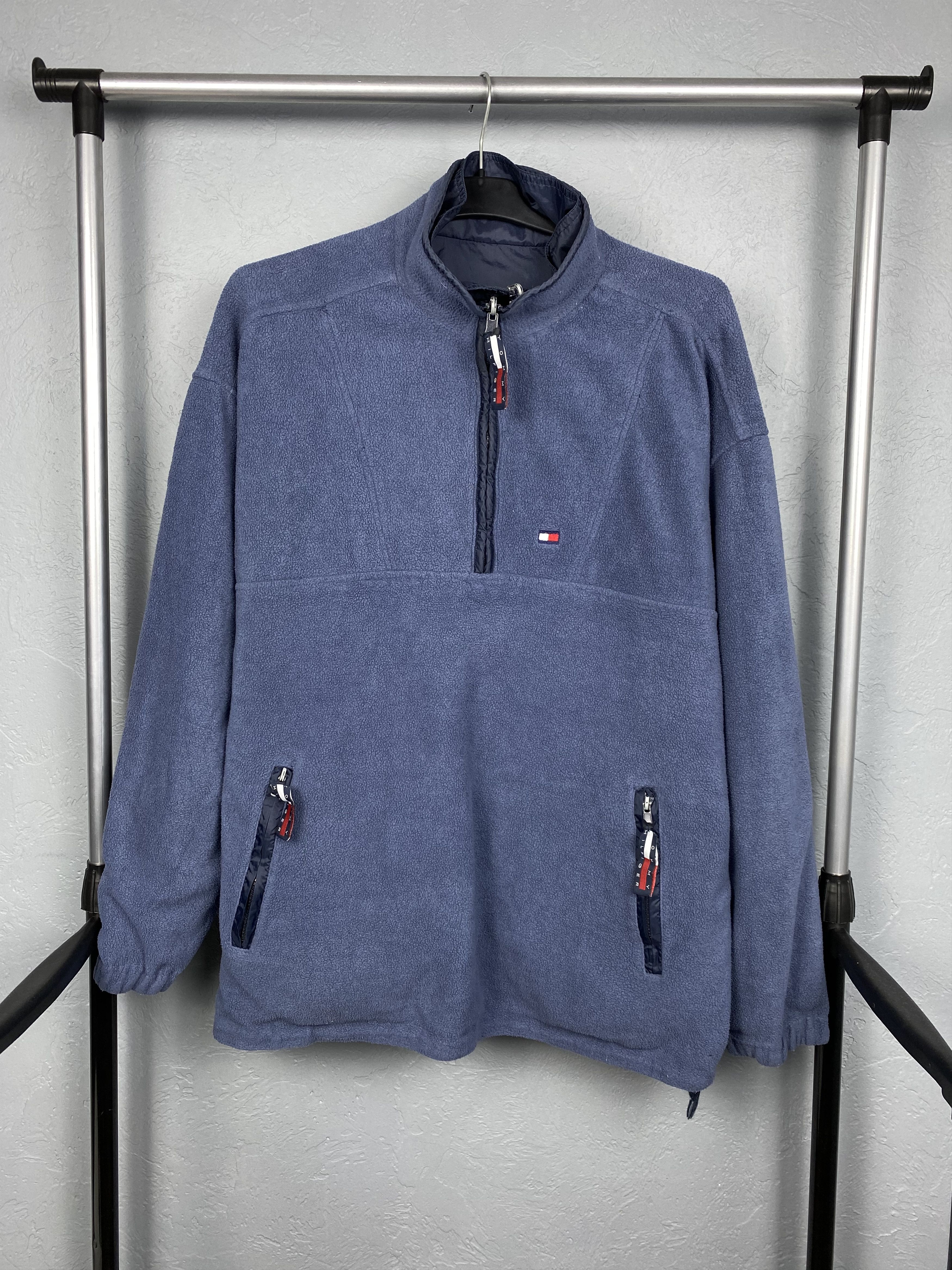 Tommy Hilfiger Vintage Tommy Hilfiger Jeans Reversible Nylon Anorak Jacket Size US S / EU 44-46 / 1 - 8 Thumbnail